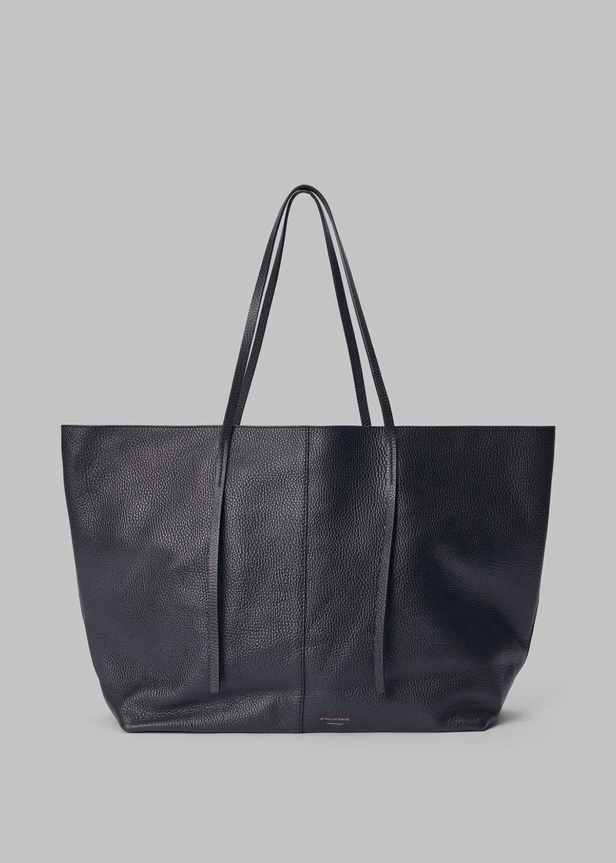 By Malene Birger Abilla Leather Tote - Black - 1