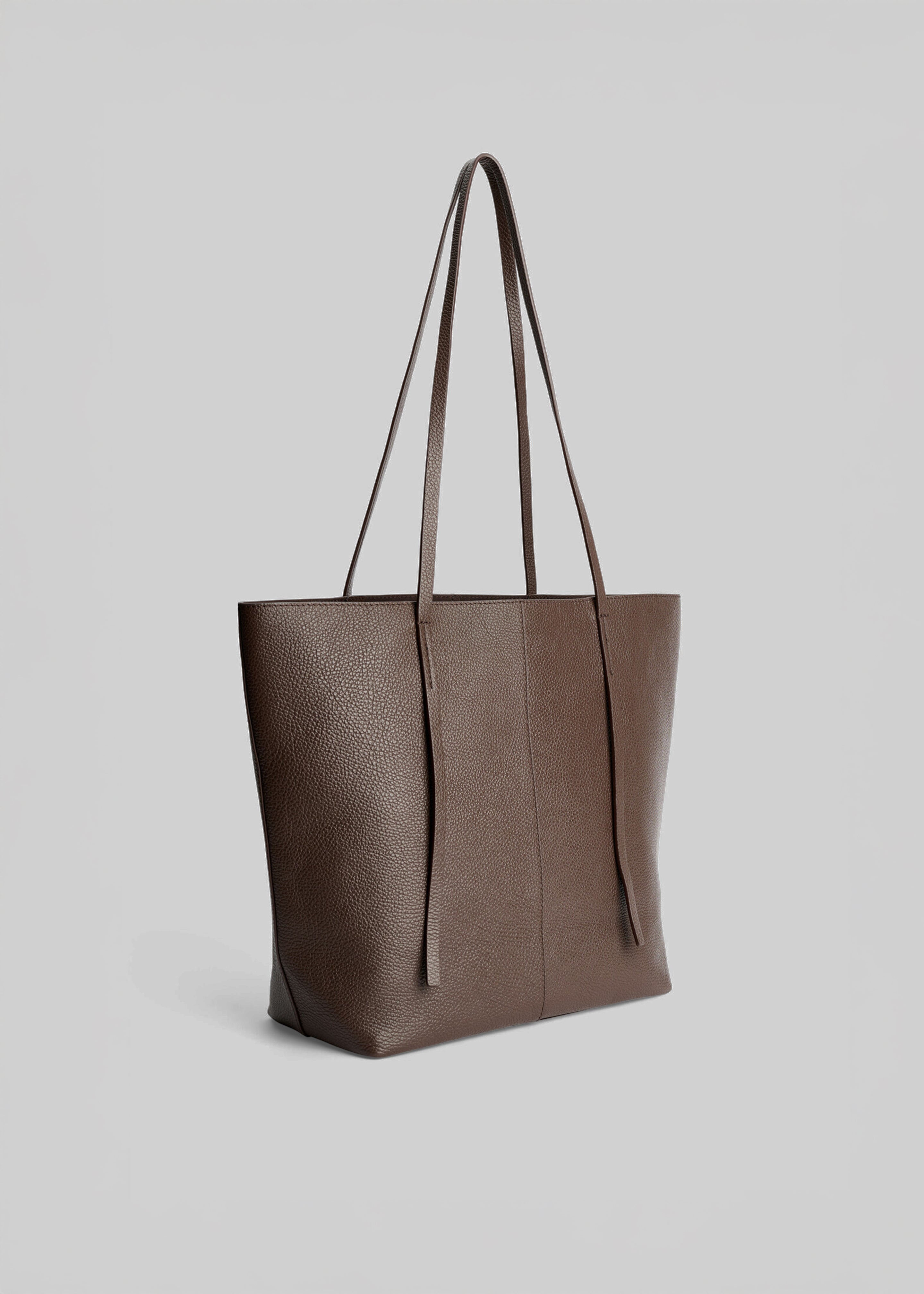 By Malene Birger Abilso Leather Tote Bag - Carafe – The Frankie Shop