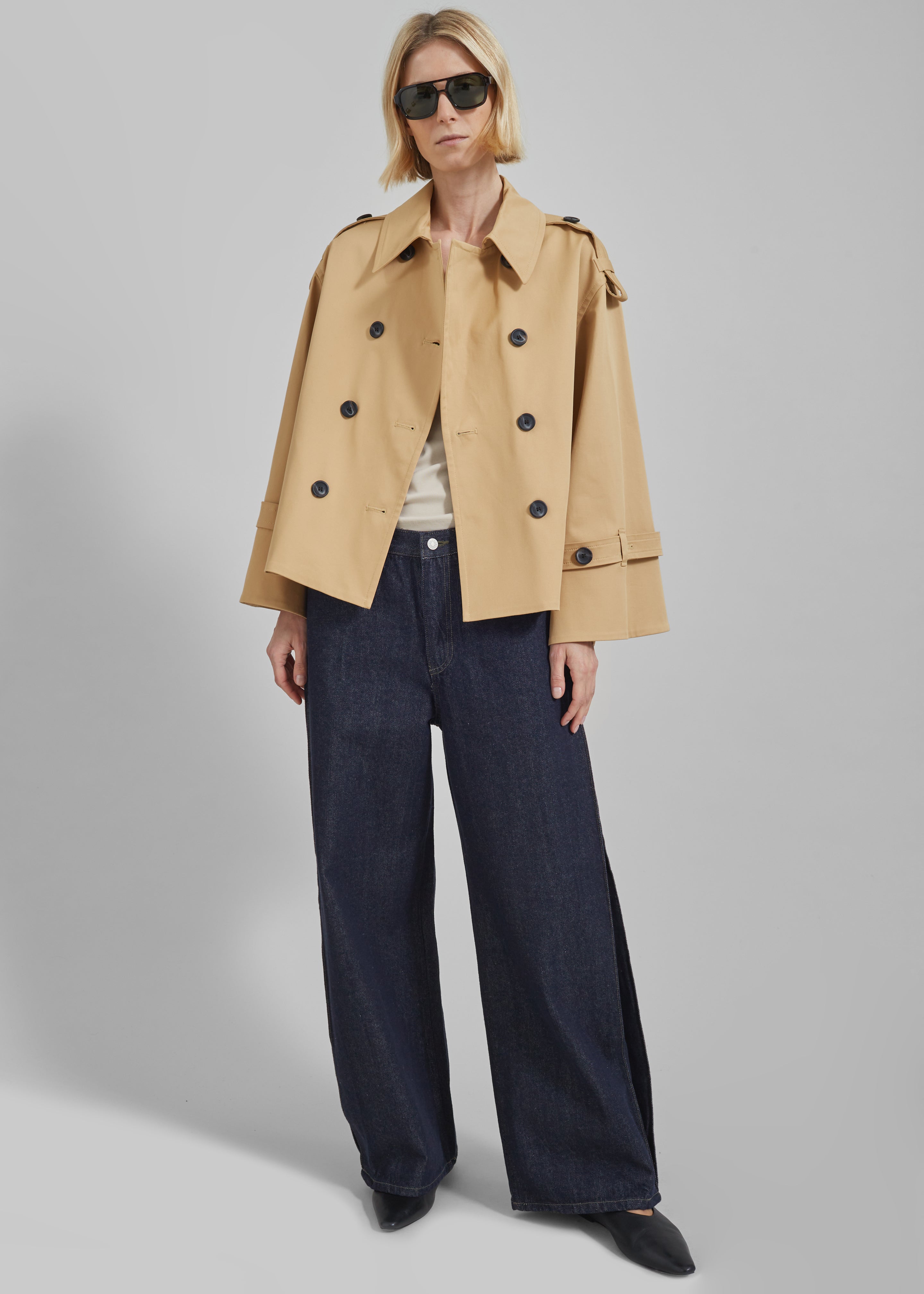 By Malene Birger Alisandra Trench Jacket Sand Beige