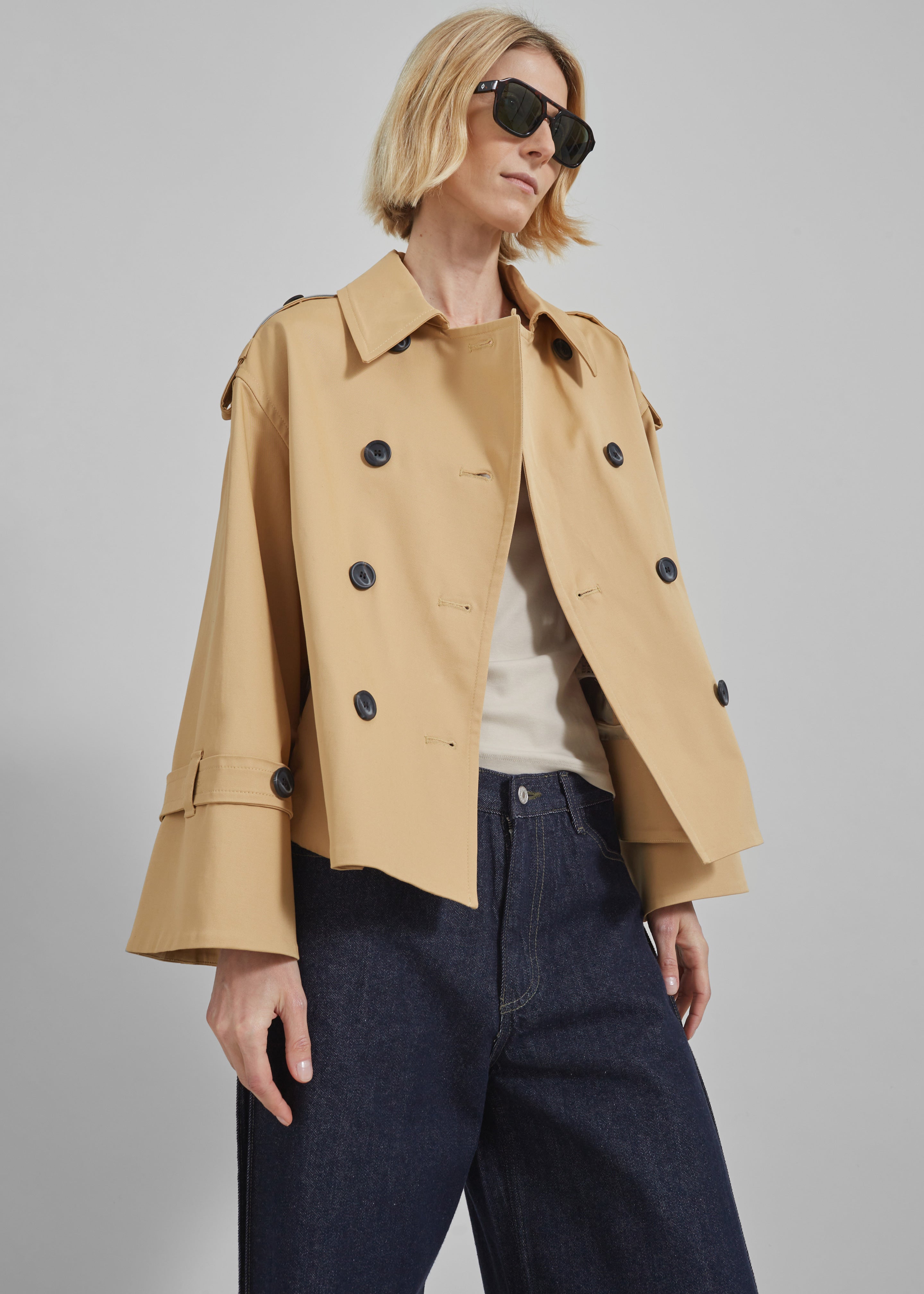 By Malene Birger Alisandra Trench Jacket Sand Beige