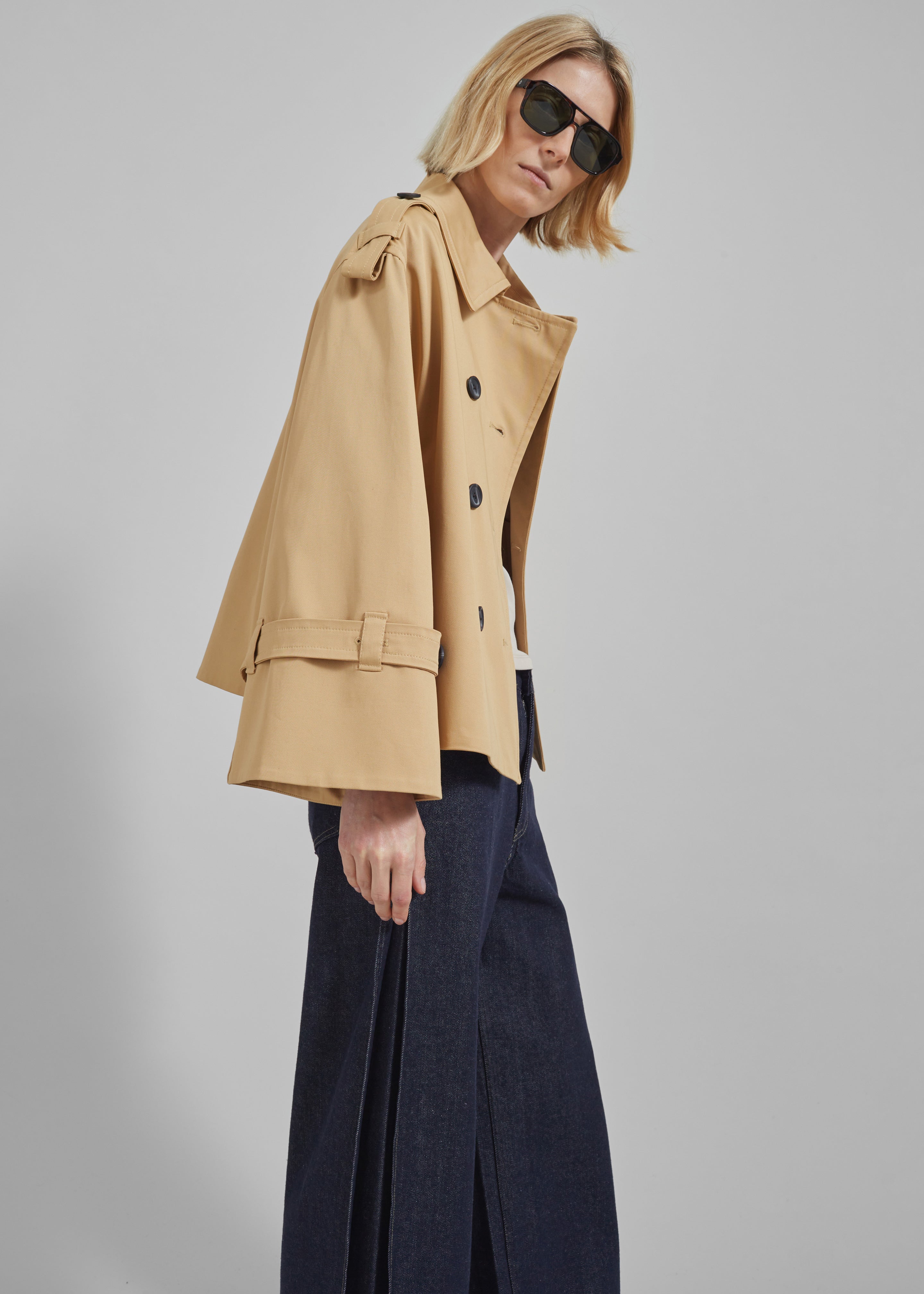 By Malene Birger Alisandra Trench Jacket Sand Beige