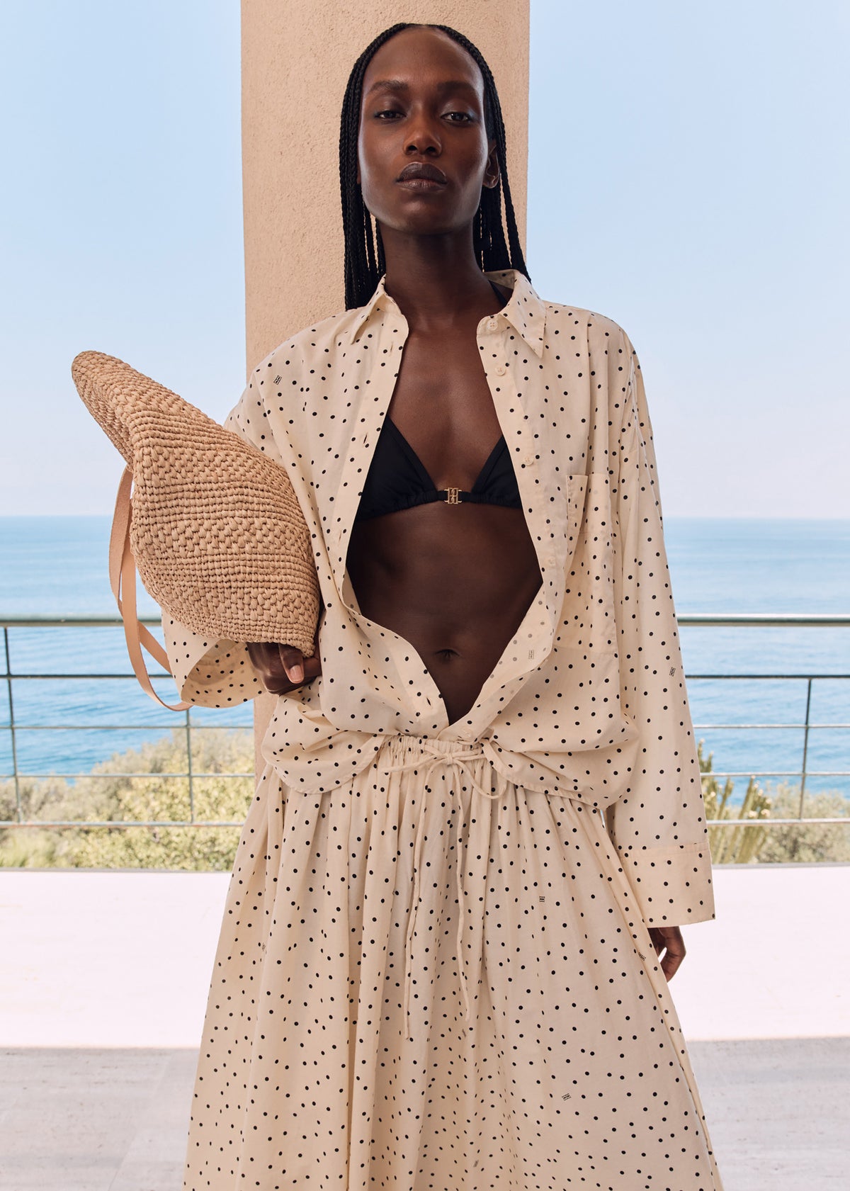 By Malene Birger Astrida Triangle Top - Black - 5