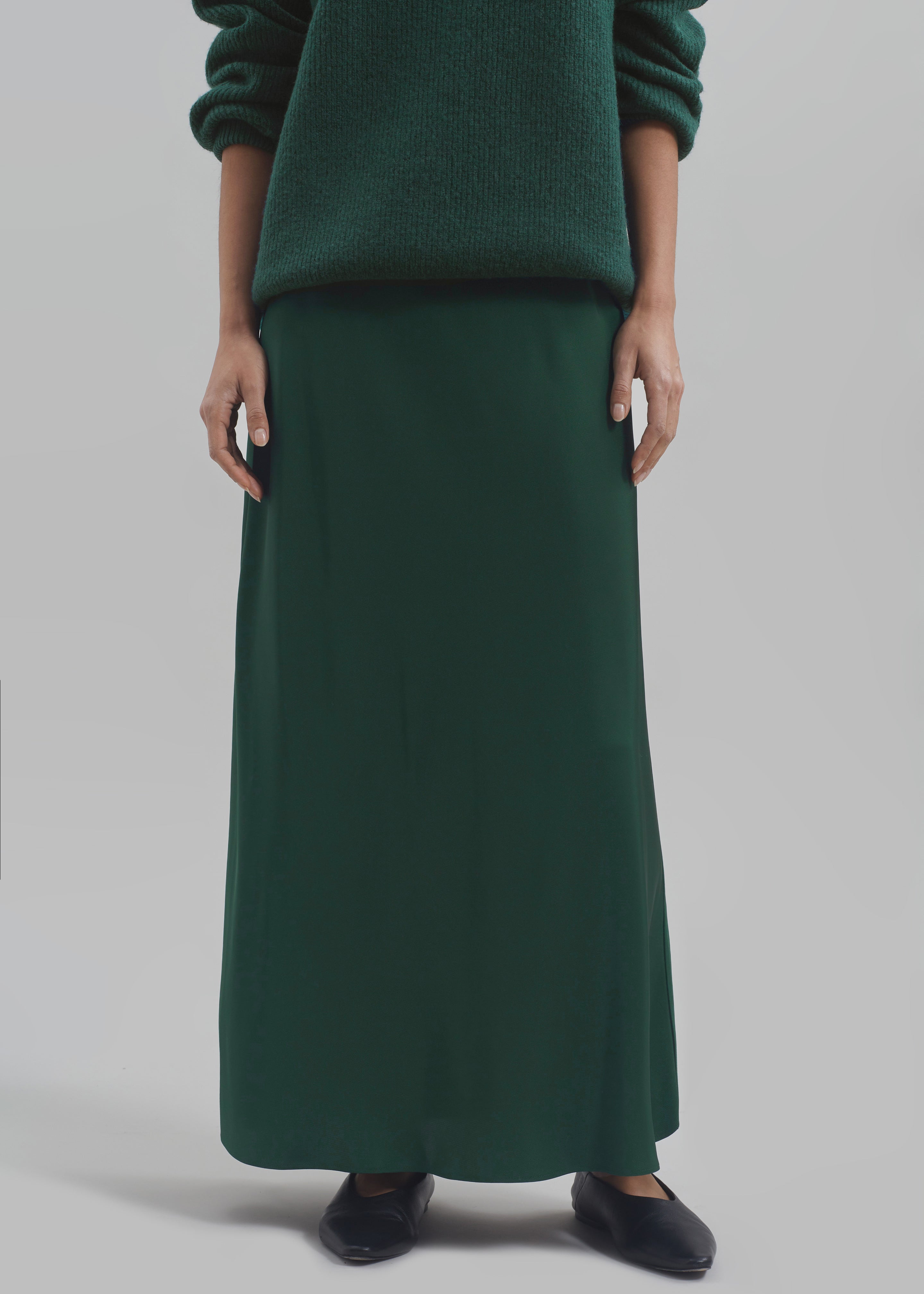 By Malene Birger Boshan Maxi Skirt - Sycamore - 2