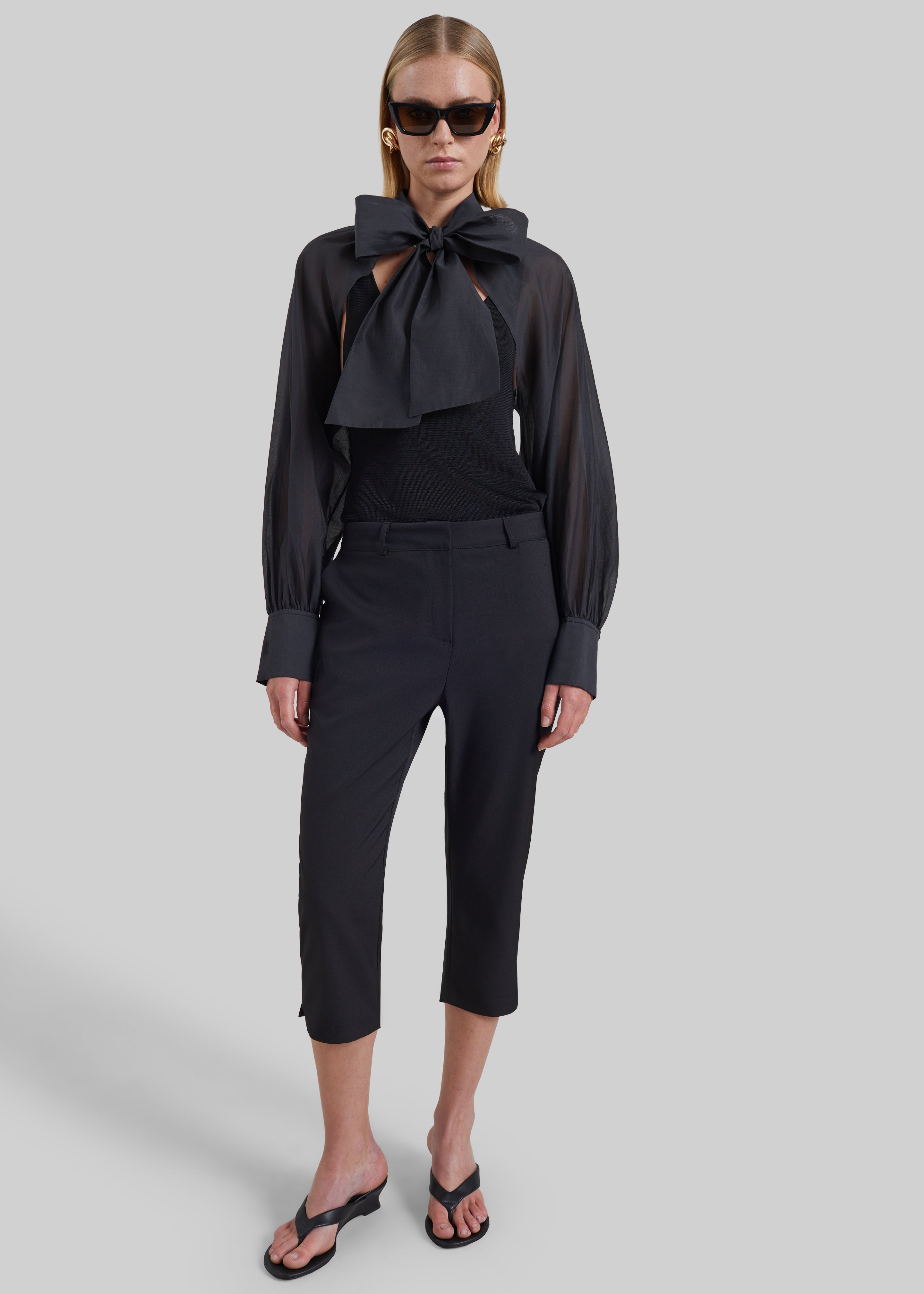 By Malene Birger Canny Top - Black - 3