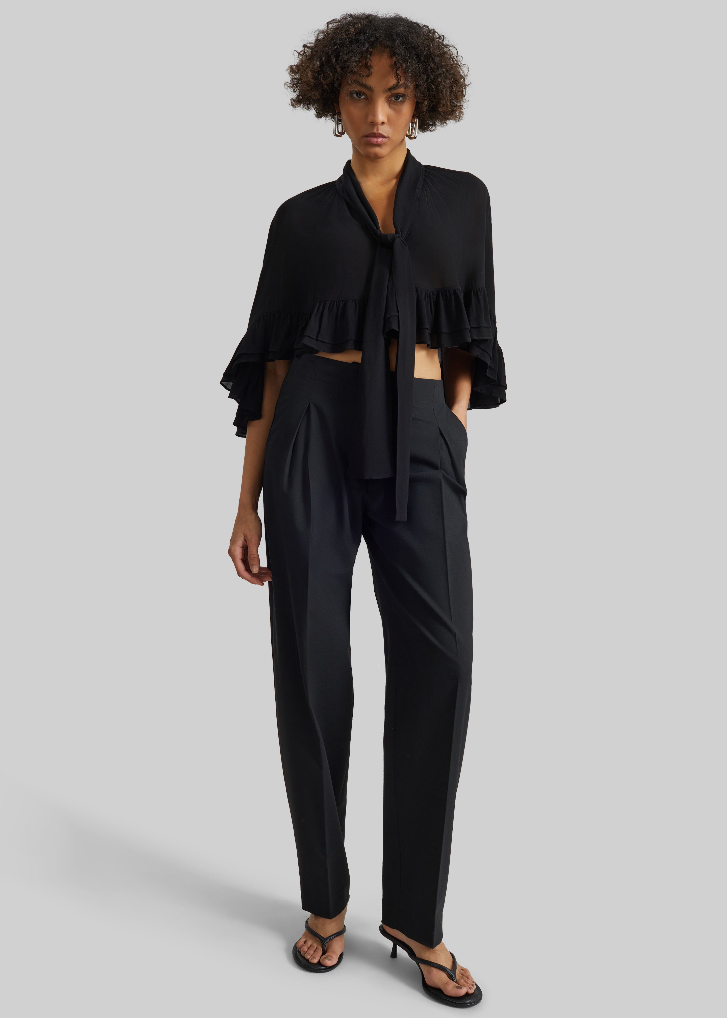By Malene Birger Cedi Cape - Black - 2