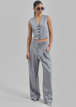 By Malene Birger Cymbaria Pants - Grey Melange