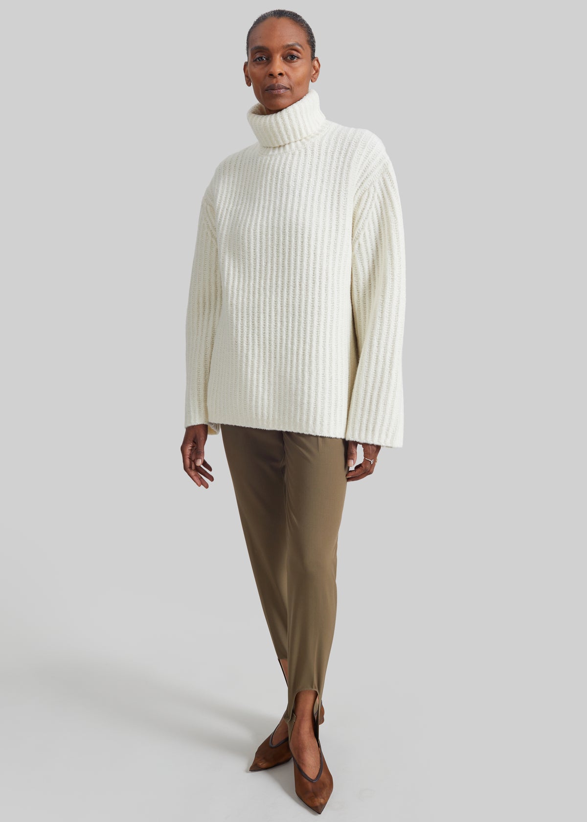 Shop the look image for By Malene Birger Dafne Sweater - Soft White