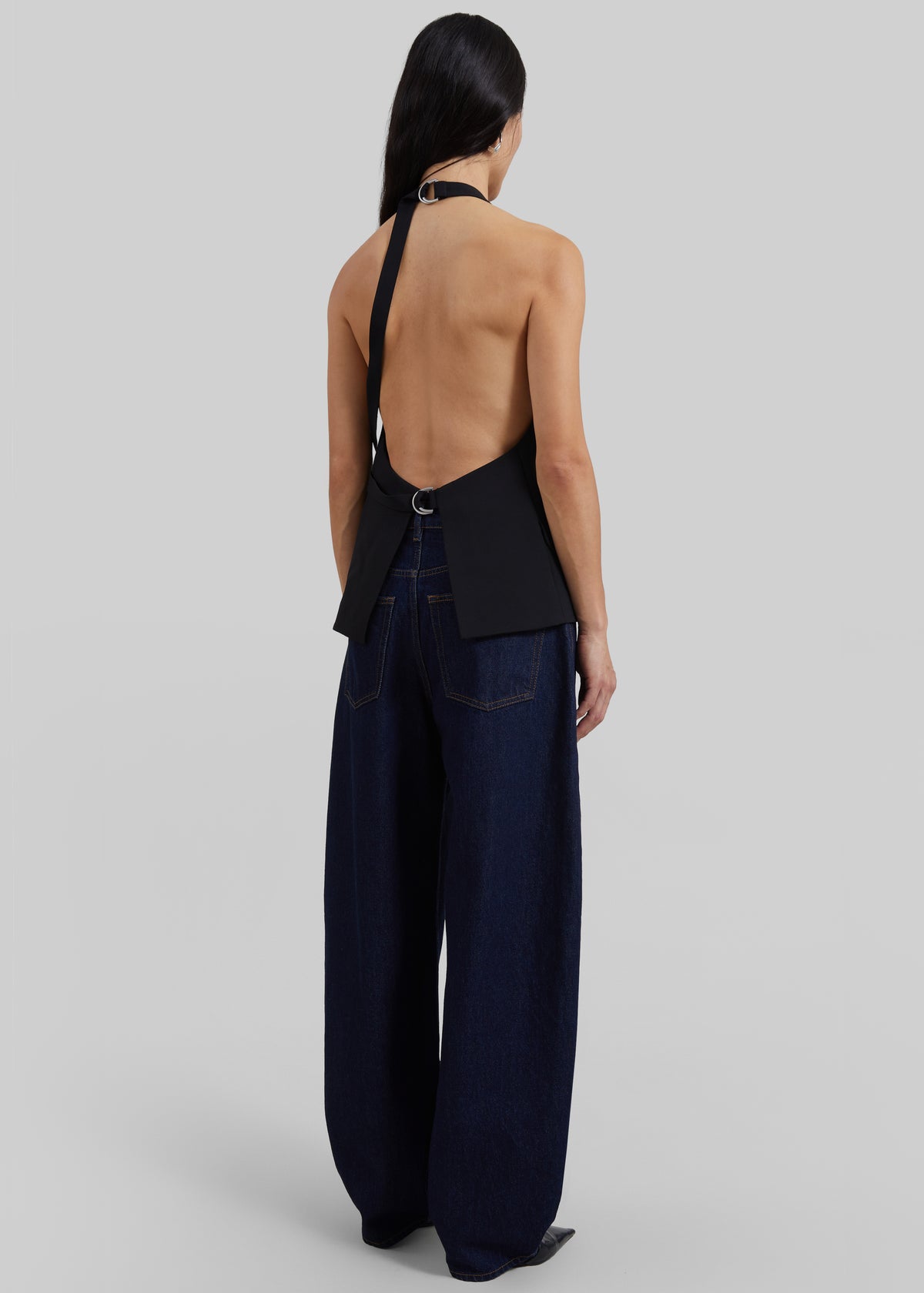 By Malene Birger Dallas Denim Pants - Dark Blue Rinsed