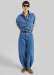 By Malene Birger Dallas Denim Pants - Mid Denim Blue