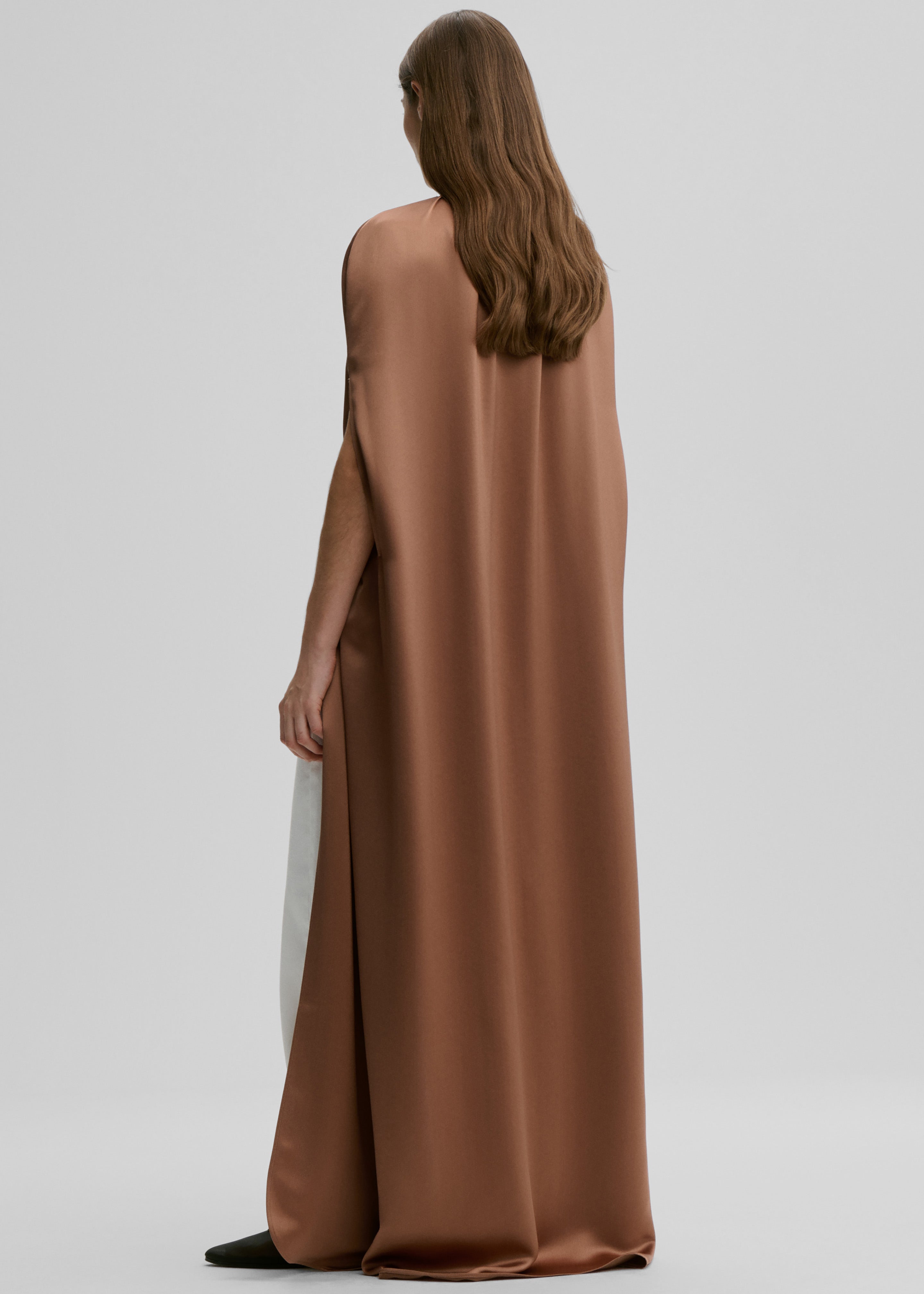 By Malene Birger Dallie Cape - Latte Brown – The Frankie Shop
