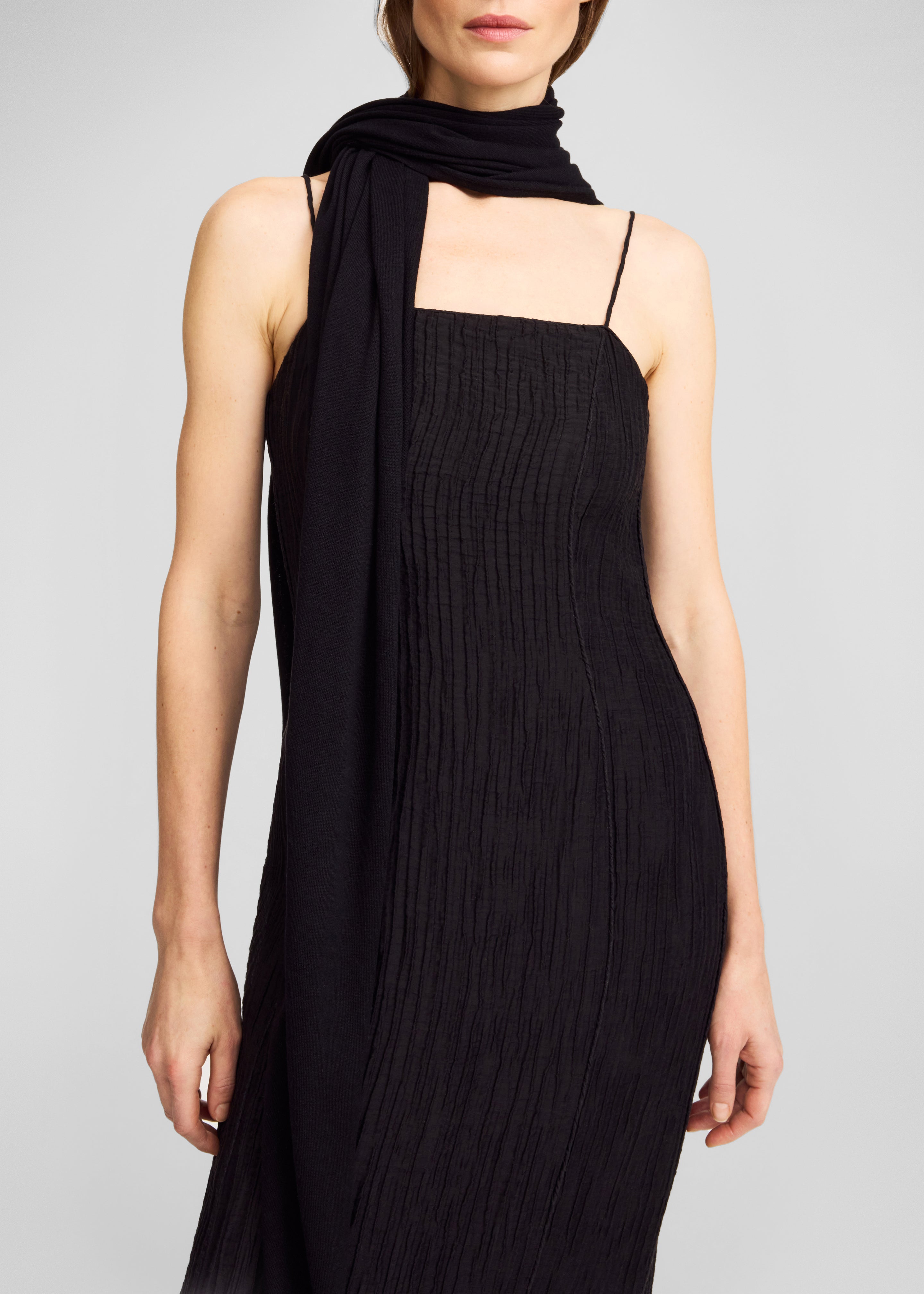 By Malene Birger Dorothea Scarf - Black - 3