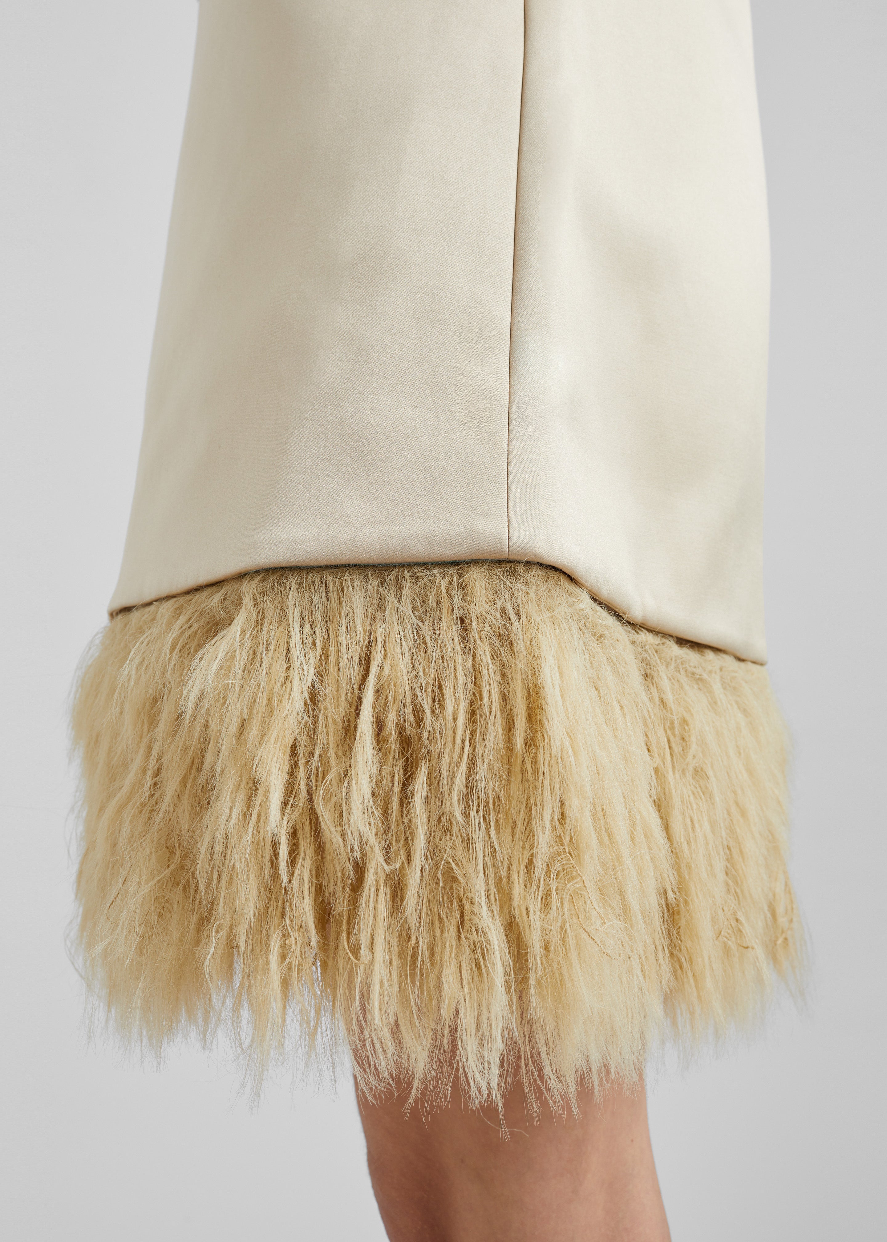 By Malene Birger Elva Mini Dress - Old Beige - 6