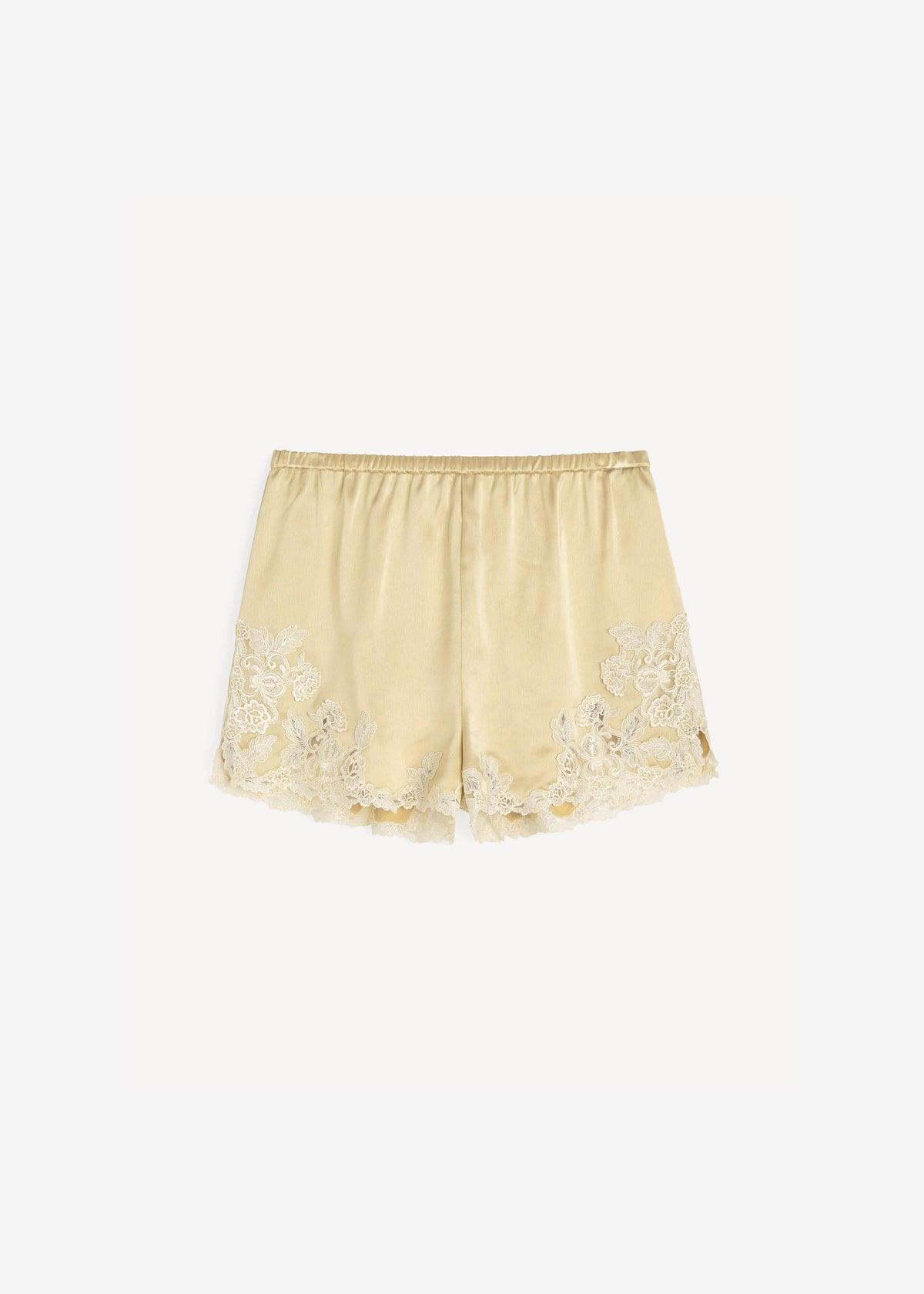 By Malene Birger Eri Satin Shorts - Vanilla Cream - 7