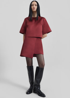 By Malene Birger Hania Top - Cabernet
