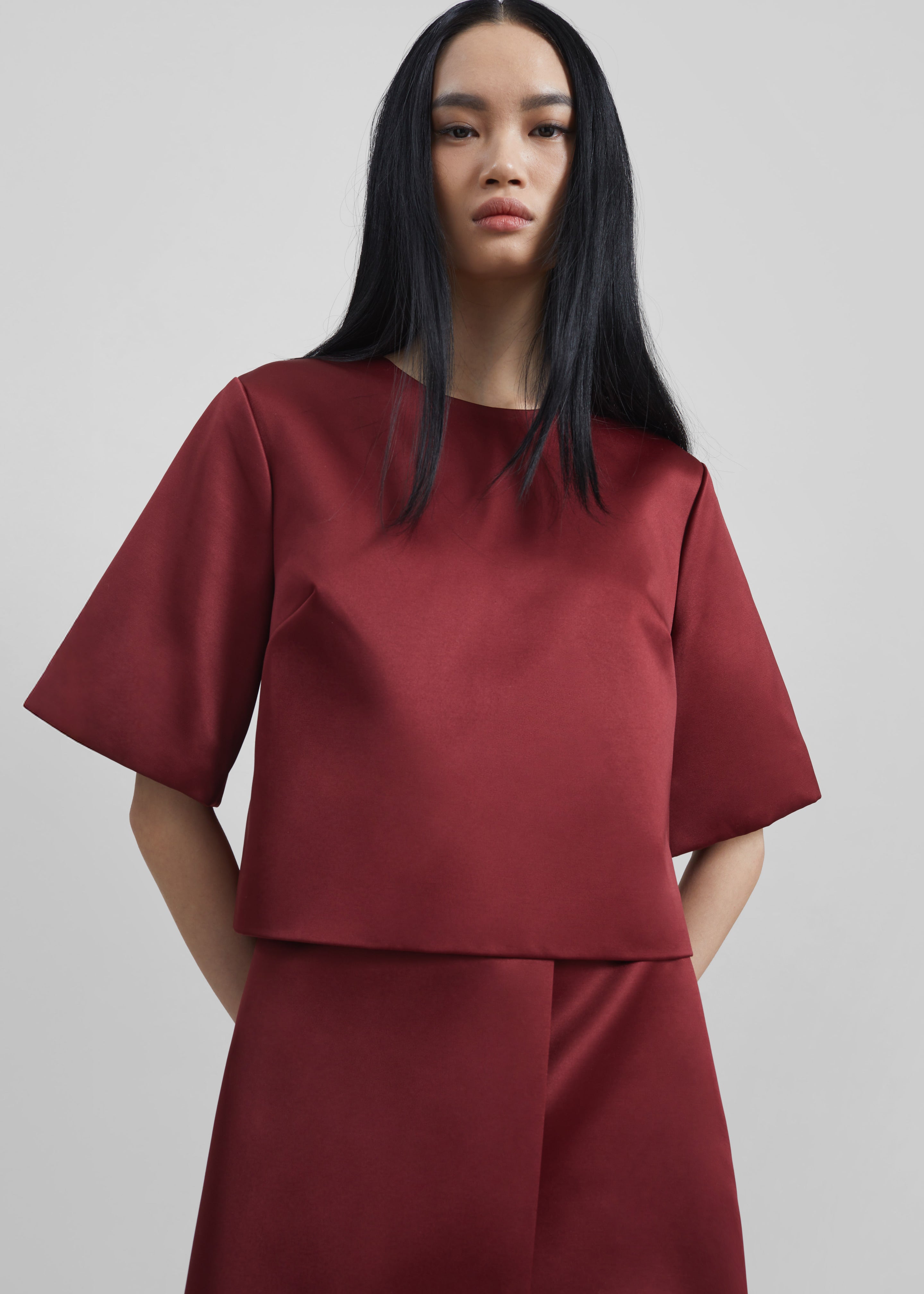 By Malene Birger Hania Top - Cabernet - 2