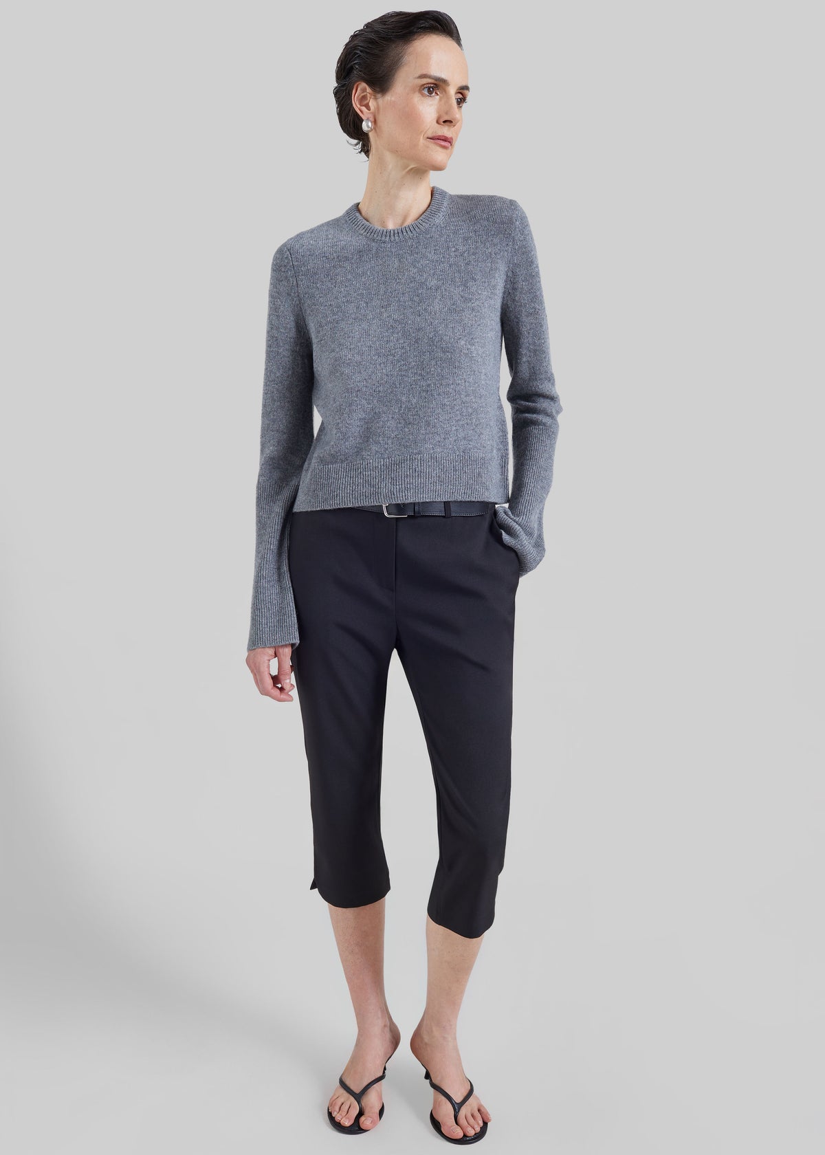 By Malene Birger Hannah Sweater - Grey Melange