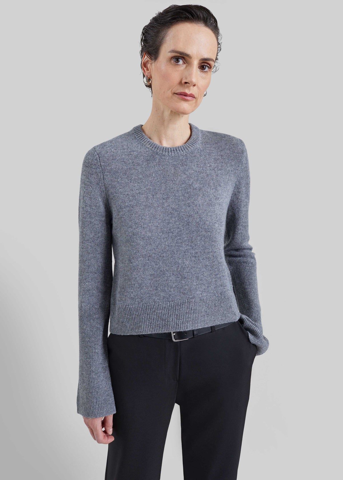 By Malene Birger Hannah Sweater - Grey Melange