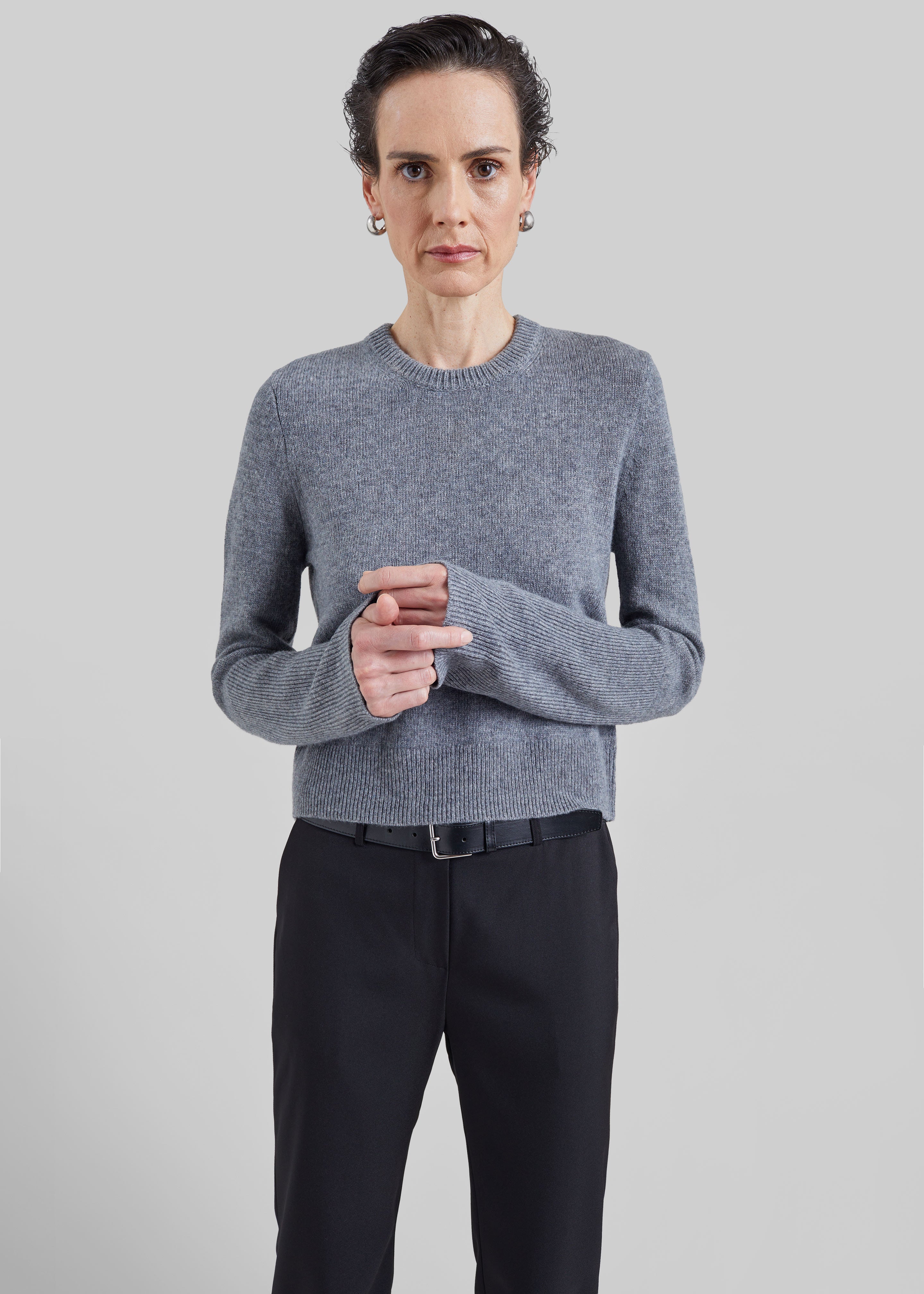 By Malene Birger Hannah Sweater - Grey Melange