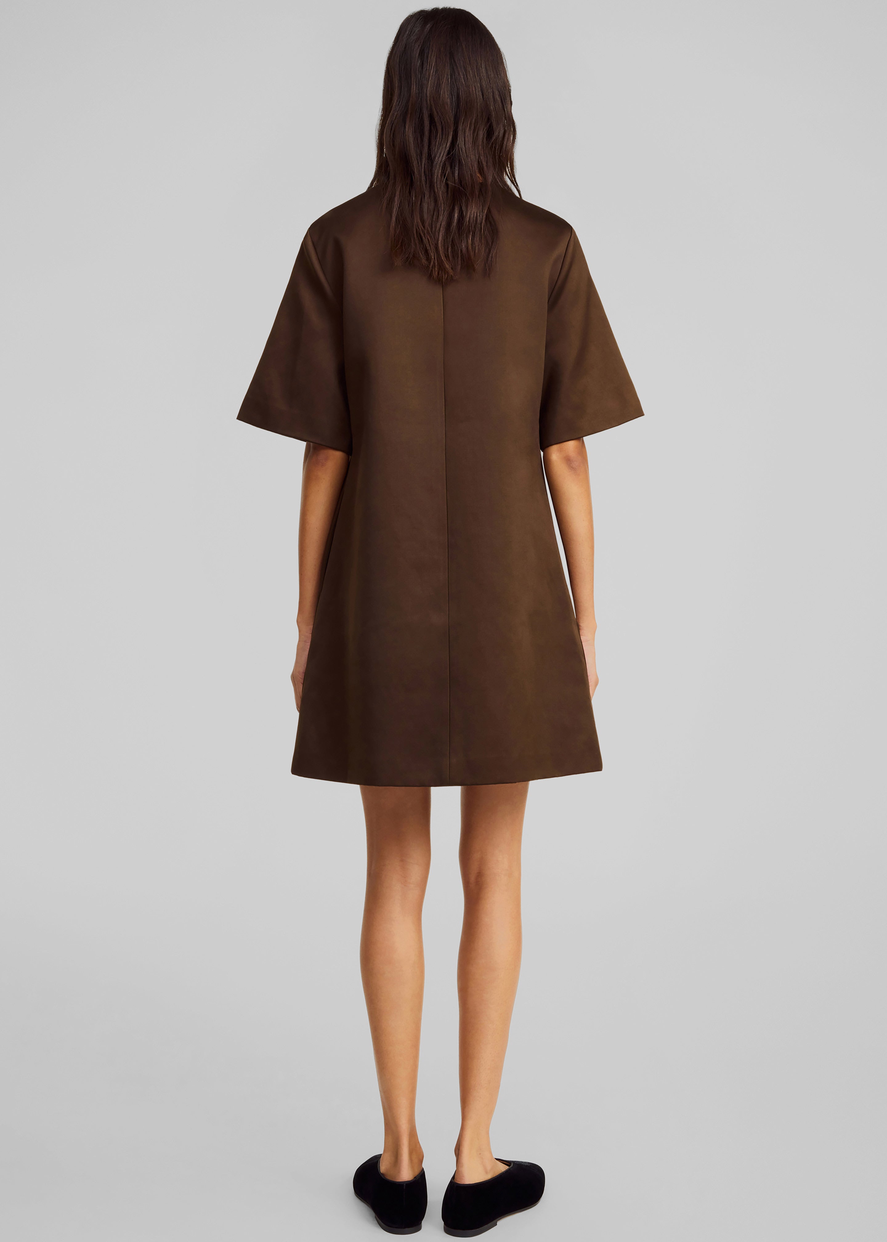 By Malene Birger Harperz Dress - Dark Mahogany - 3