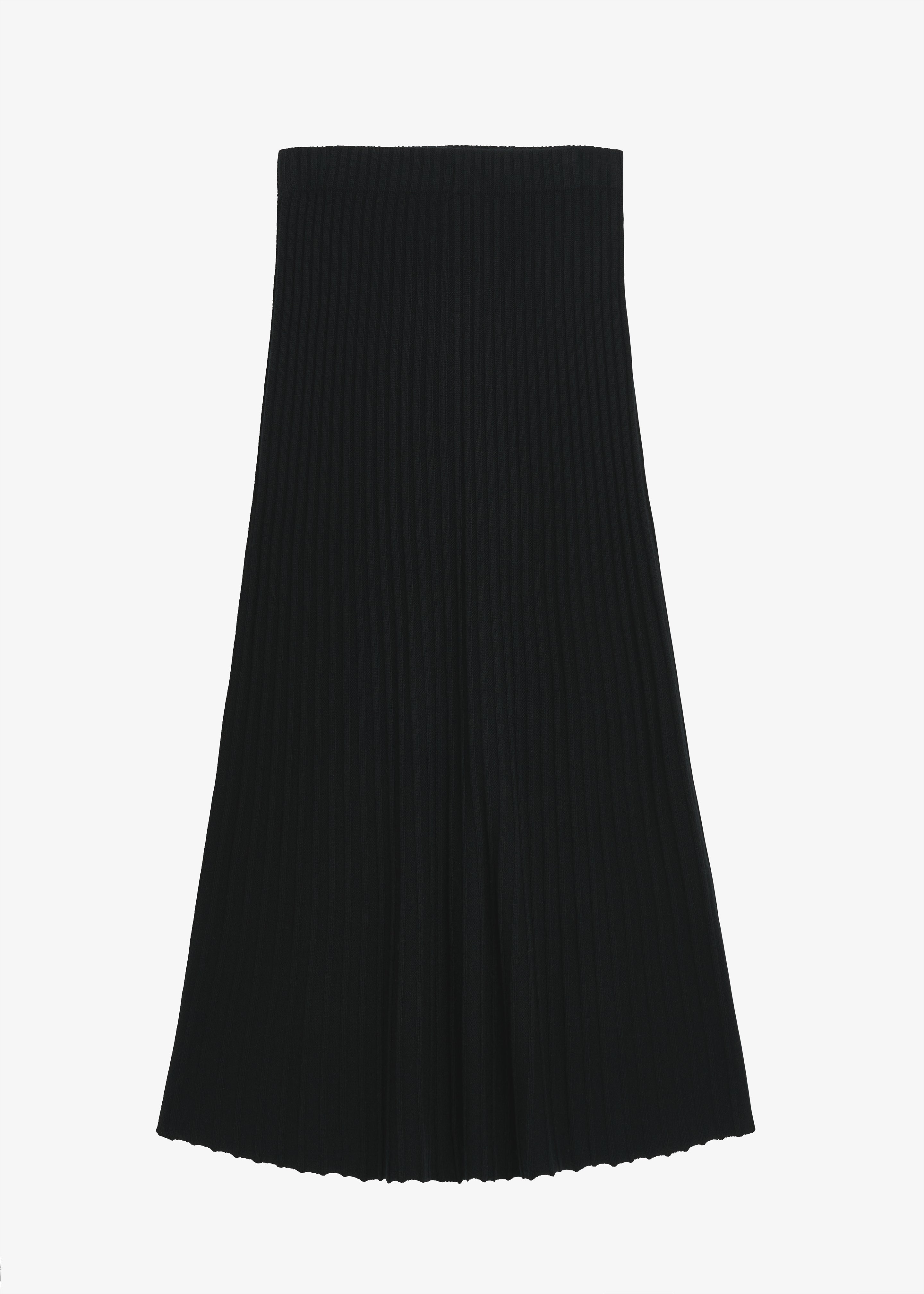 By Malene Birger Hevina Long Skirt Black