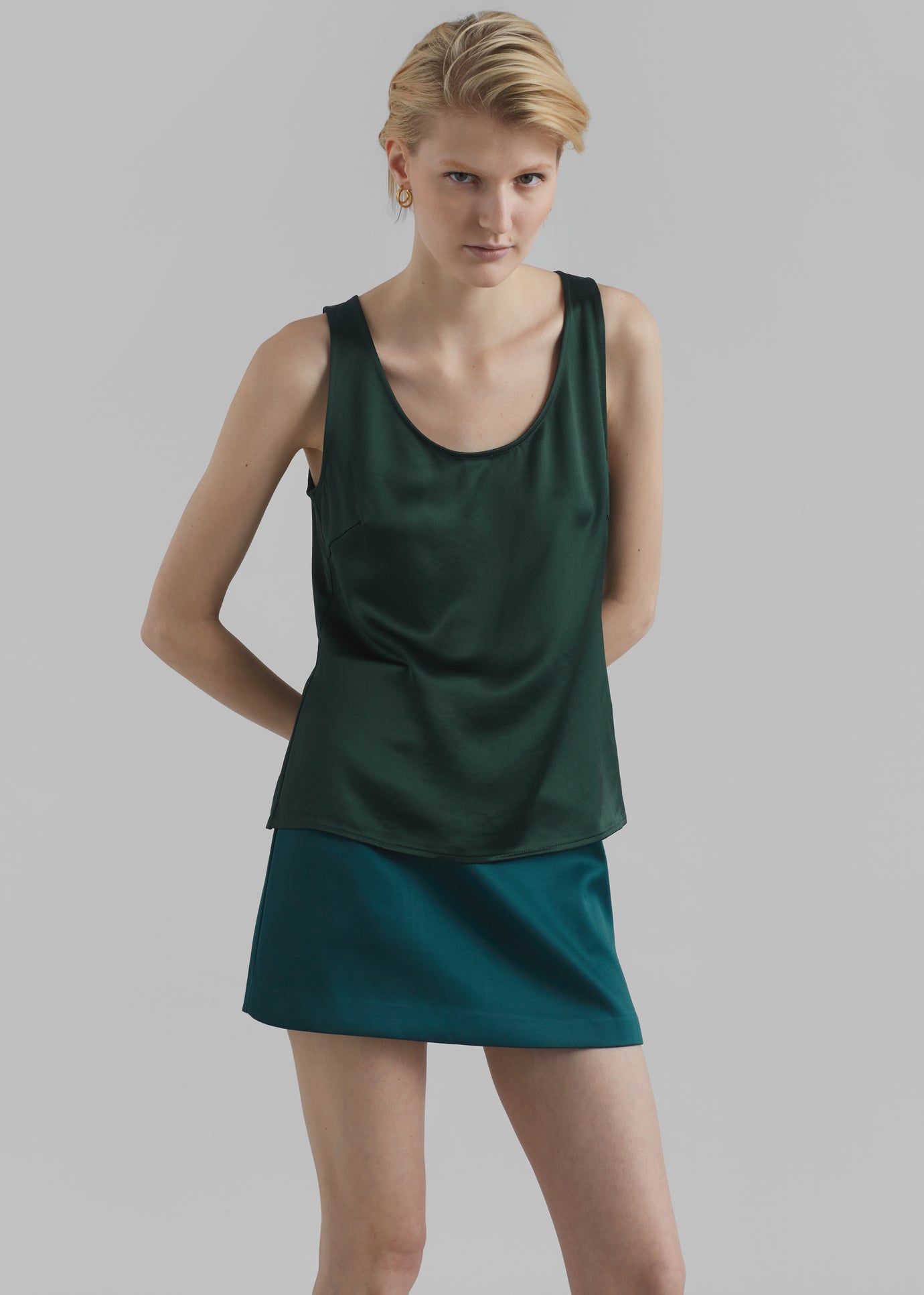 By Malene Birger Jacie Tank Top - Sycamore - 1