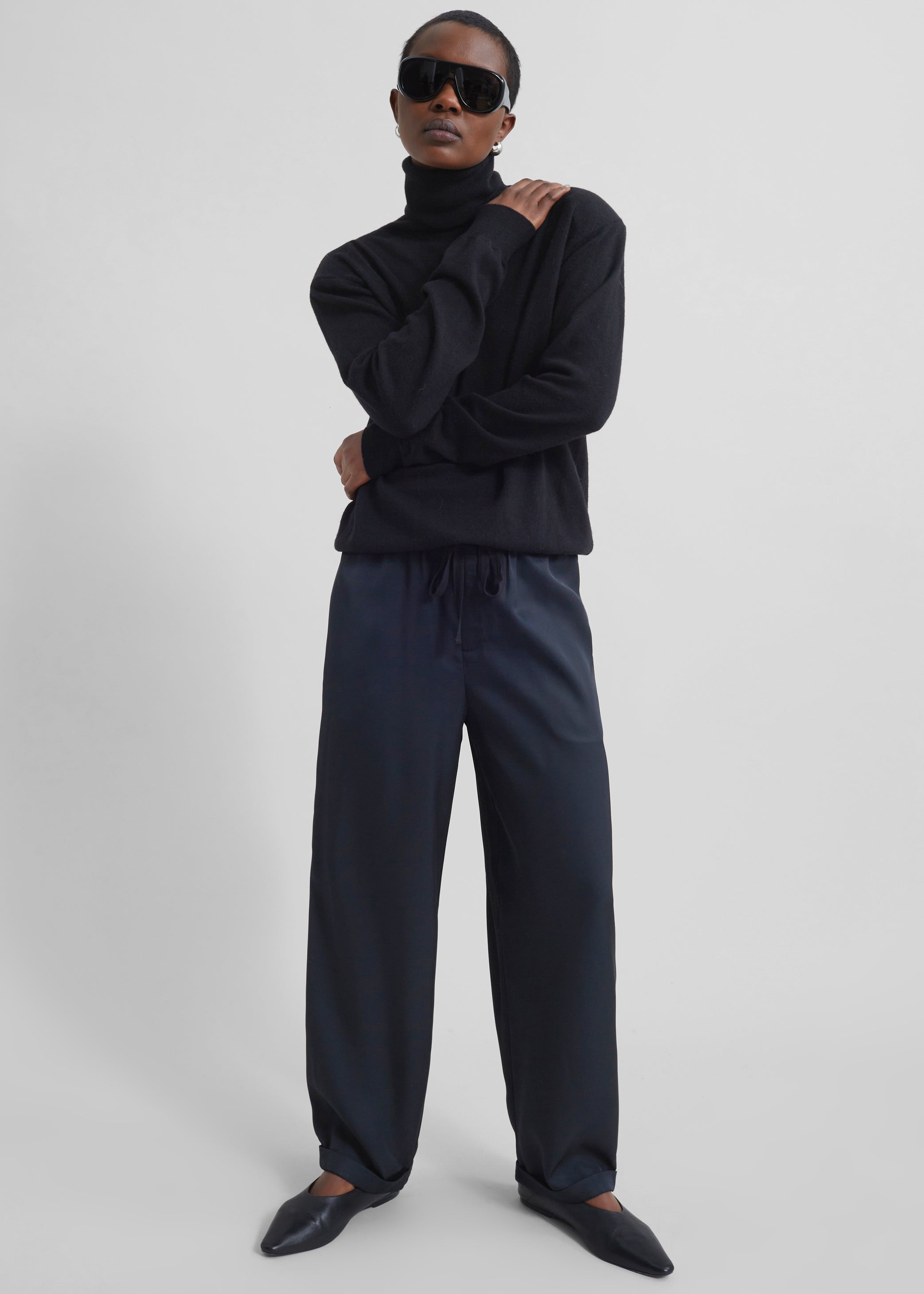 Shop the look image for By Malene Birger Joanni Trousers - Black