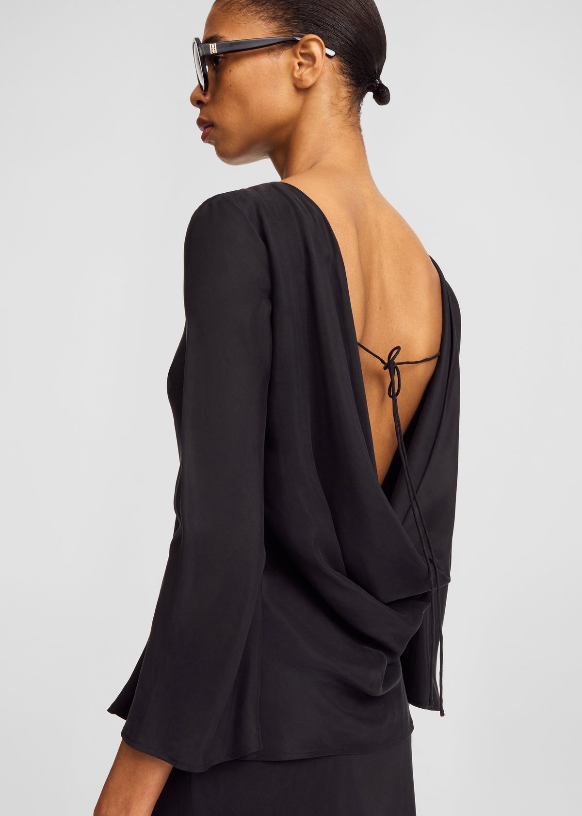 By Malene Birger Laura Top - Black - 1