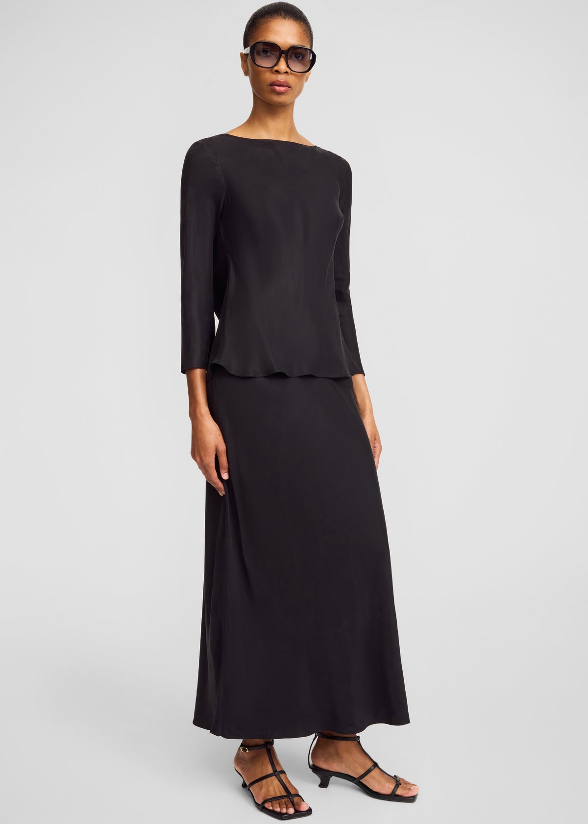 By Malene Birger Laura Top - Black - 2