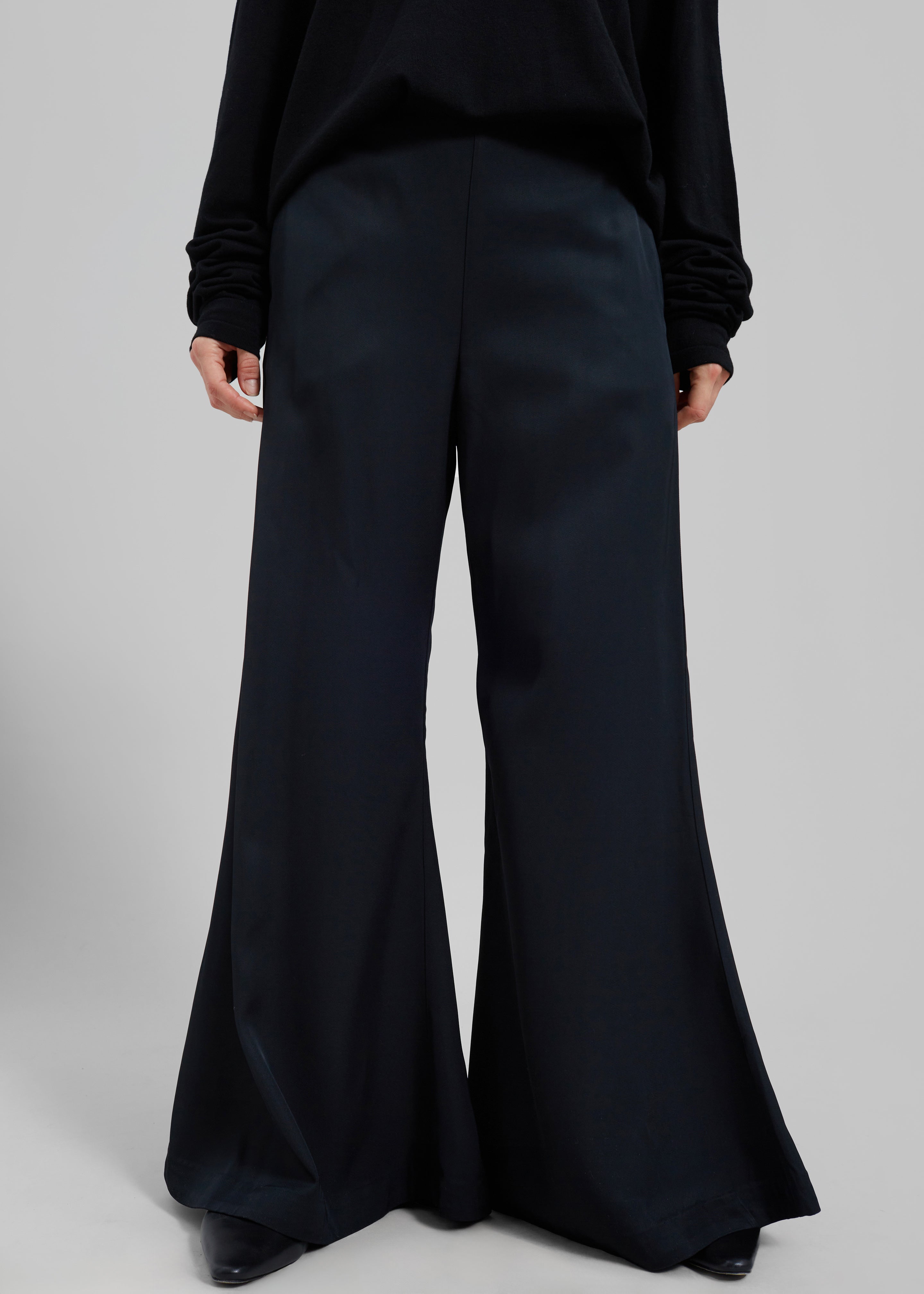 By Malene Birger Lucee Flared Trousers - Black - 4
