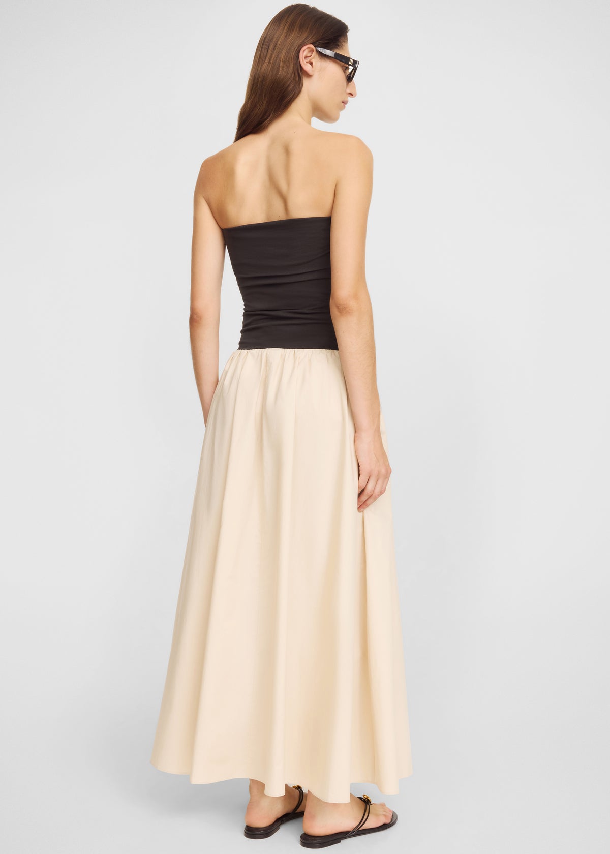 By Malene Birger Marc Cotton Maxi Dress - Oyster Gray - 3