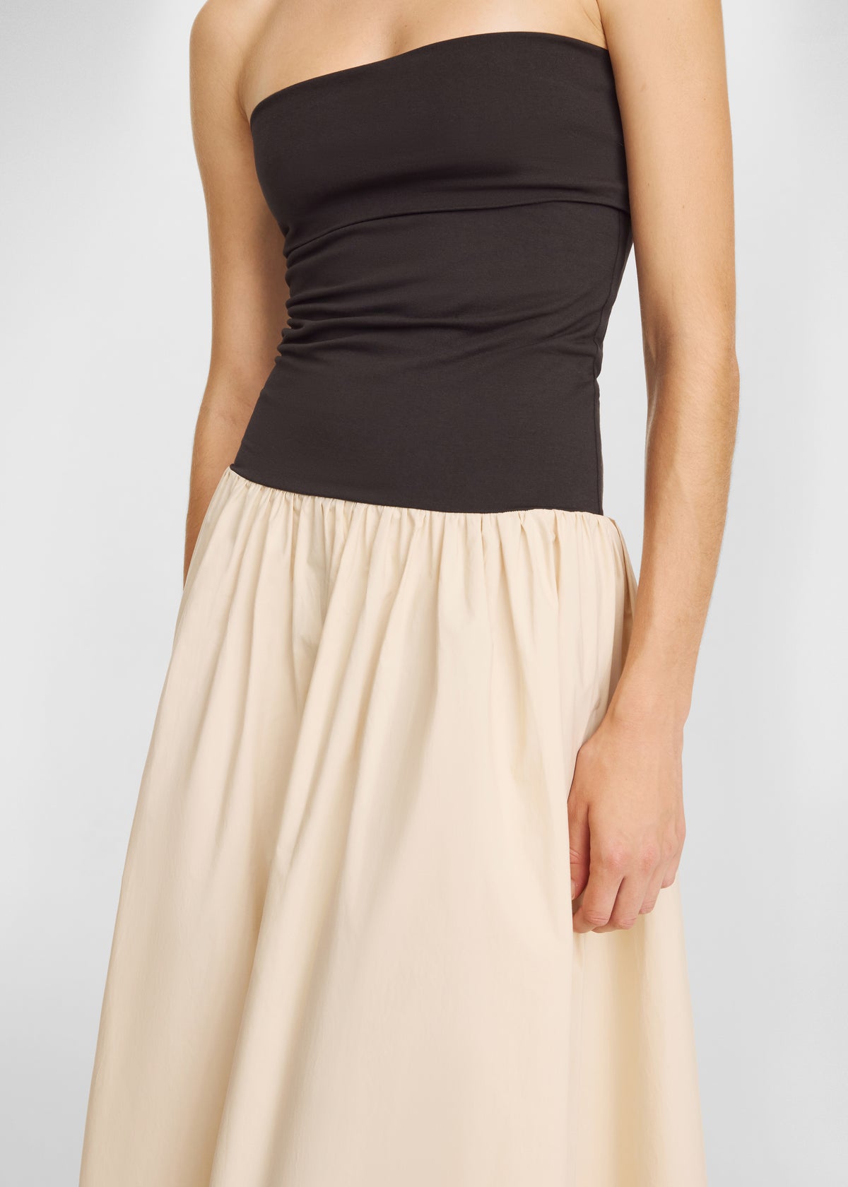 By Malene Birger Marc Cotton Maxi Dress - Oyster Gray - 2