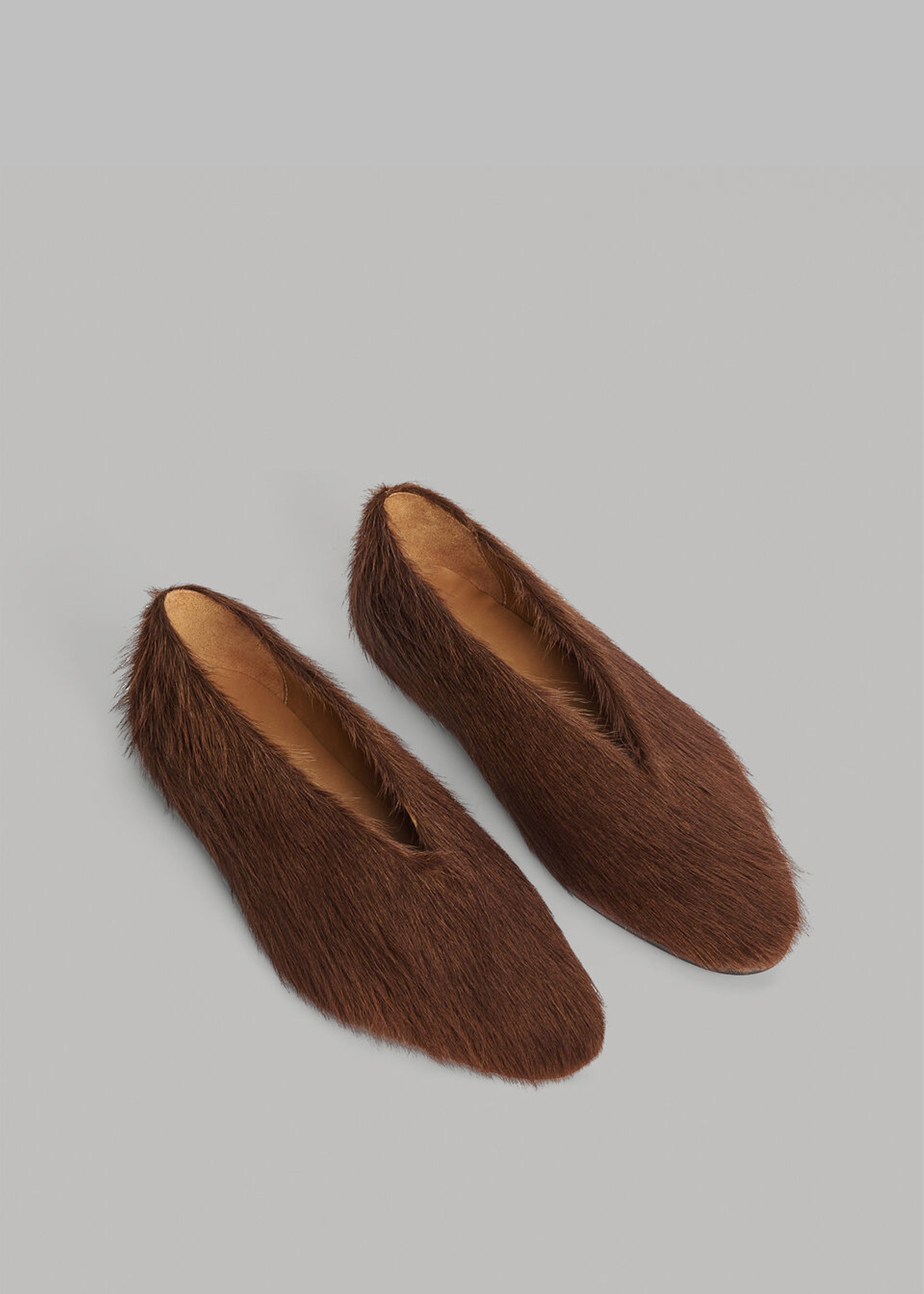 By Malene Birger Merina Leather Flats - Warm Brown - 1
