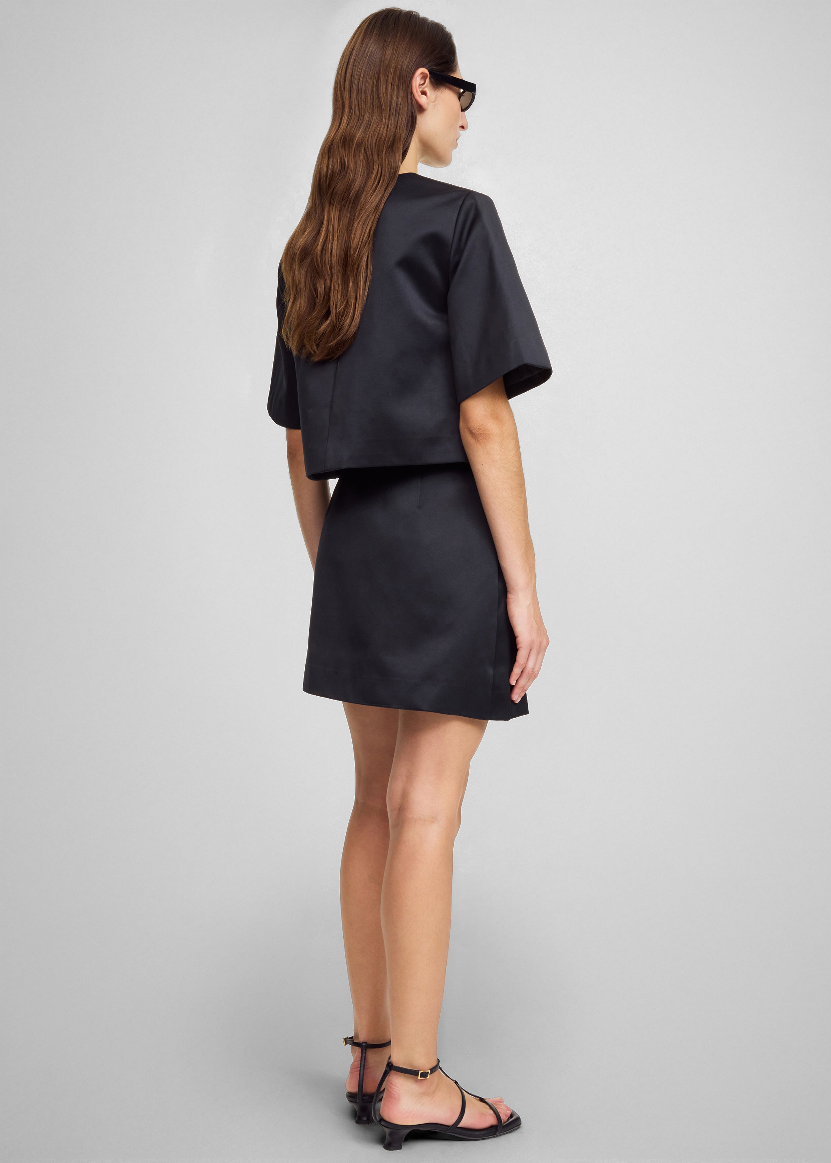 By Malene Birger Raye Mini Skirt - Black - 7