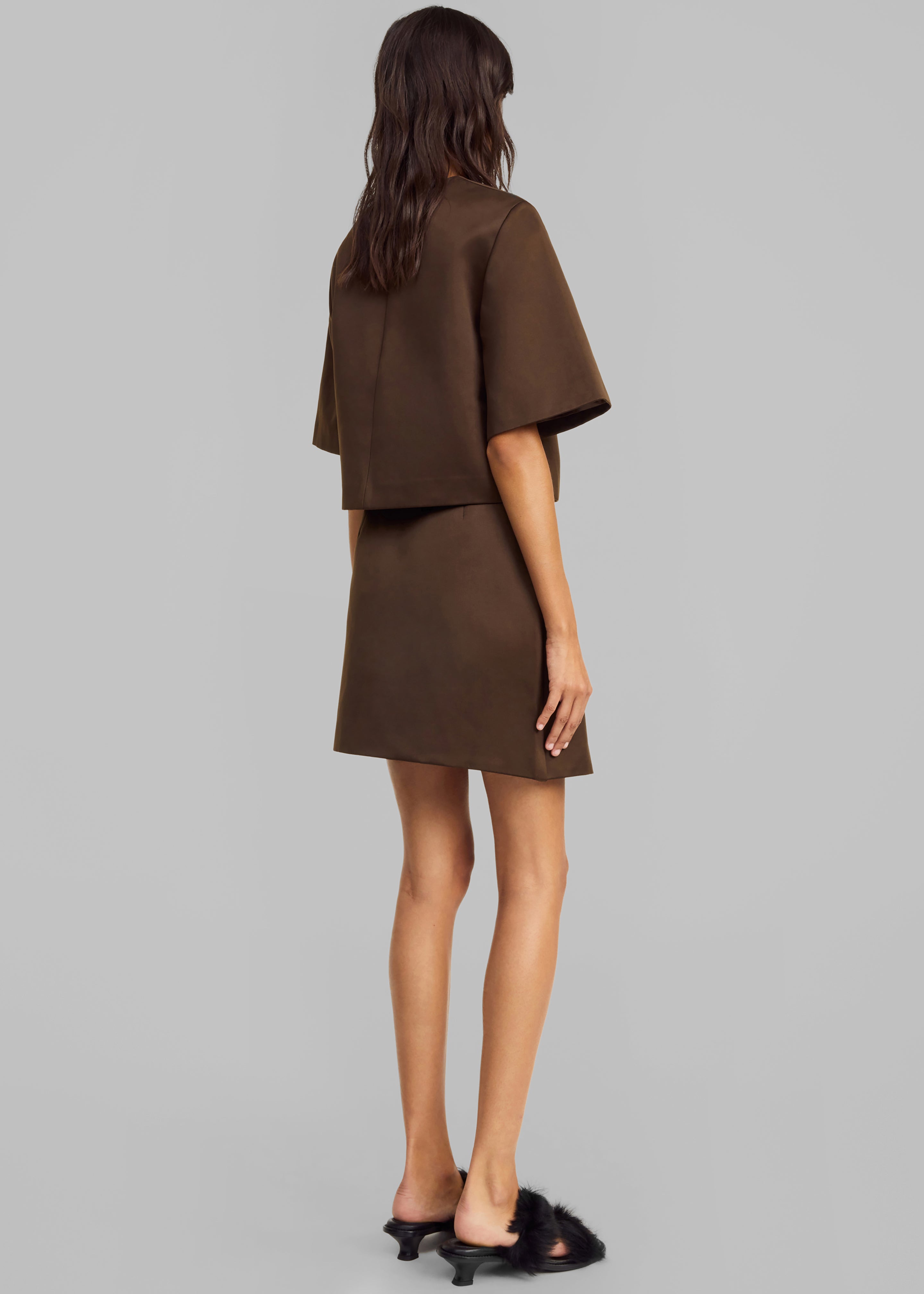 By Malene Birger Raye Skirt - Dark Mahogany - 4