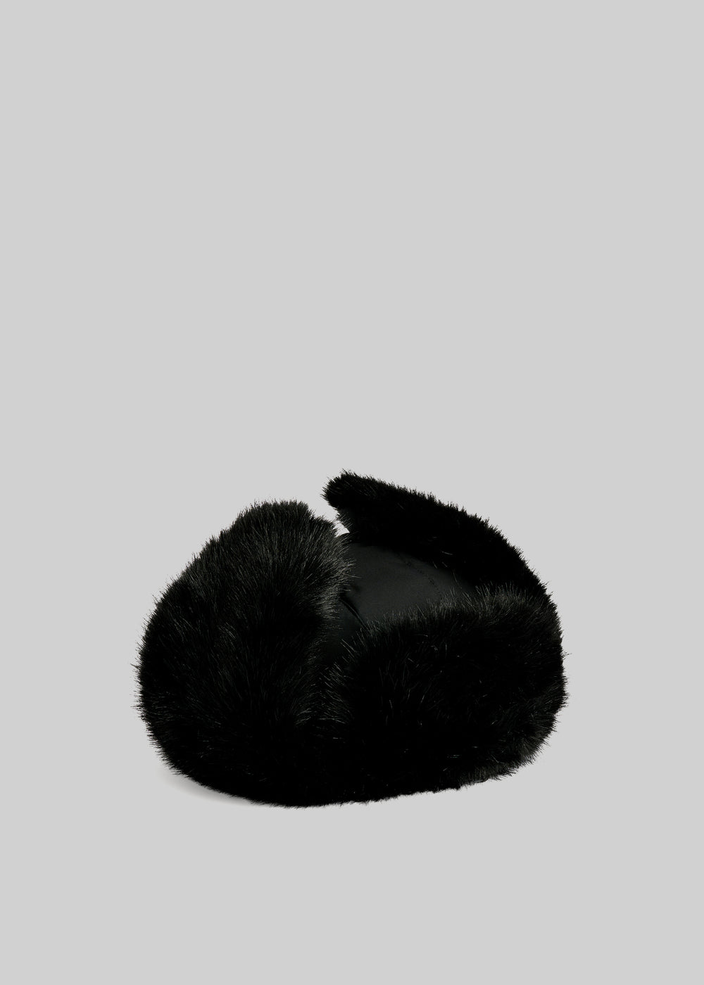 By Malene Birger Rolla Faux Fur Hat - Black - 1