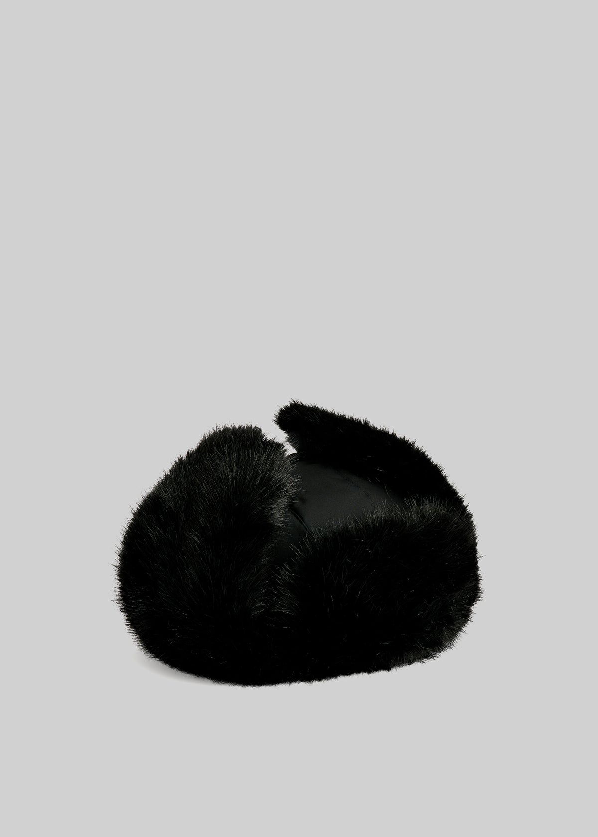 By Malene Birger Rolla Faux Fur Hat - Black - 2