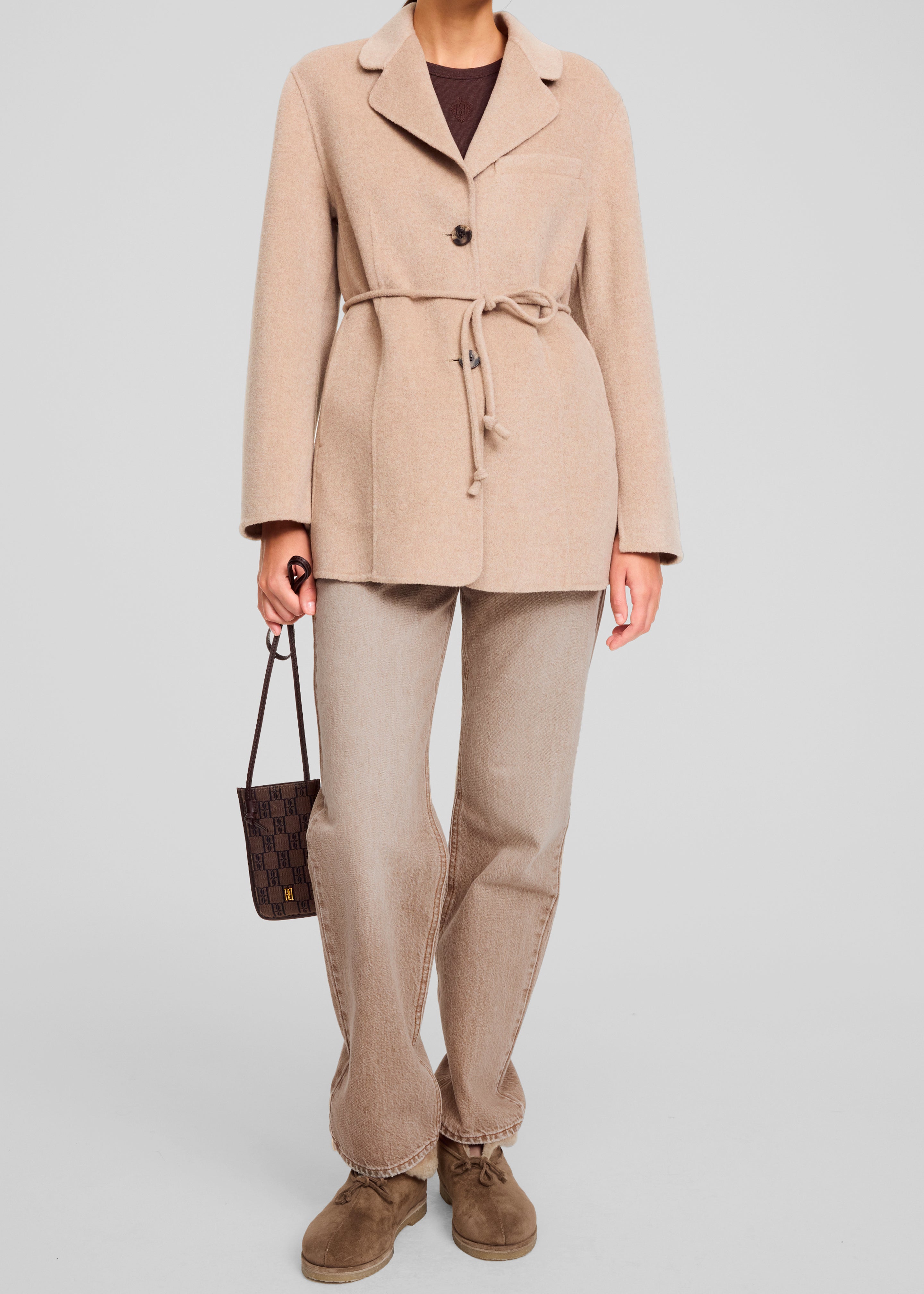 By Malene Birger Romma Shearling Boots - Tobacco Brown - 4