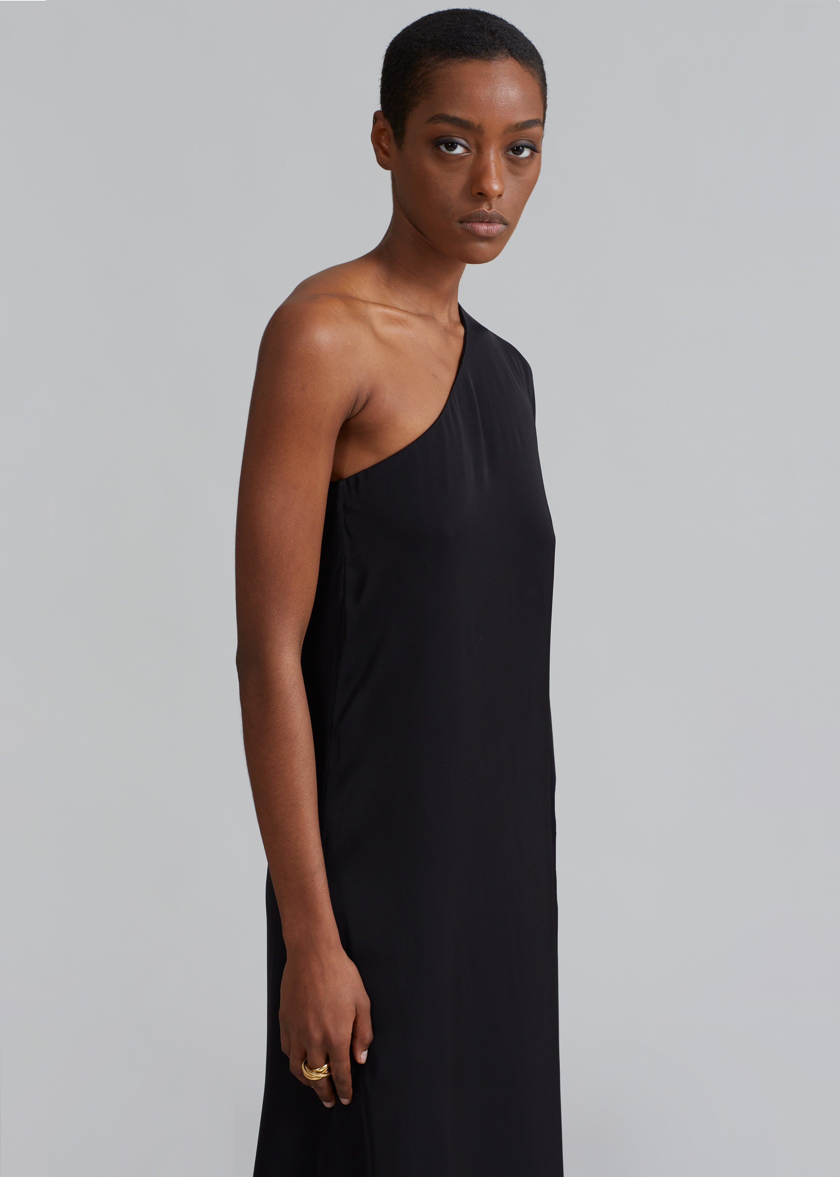 By Malene Birger Avilas Maxi Dress Black The Frankie Shop