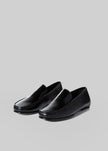 Calcaterra Leather Mocassino Isole - Shiny Black