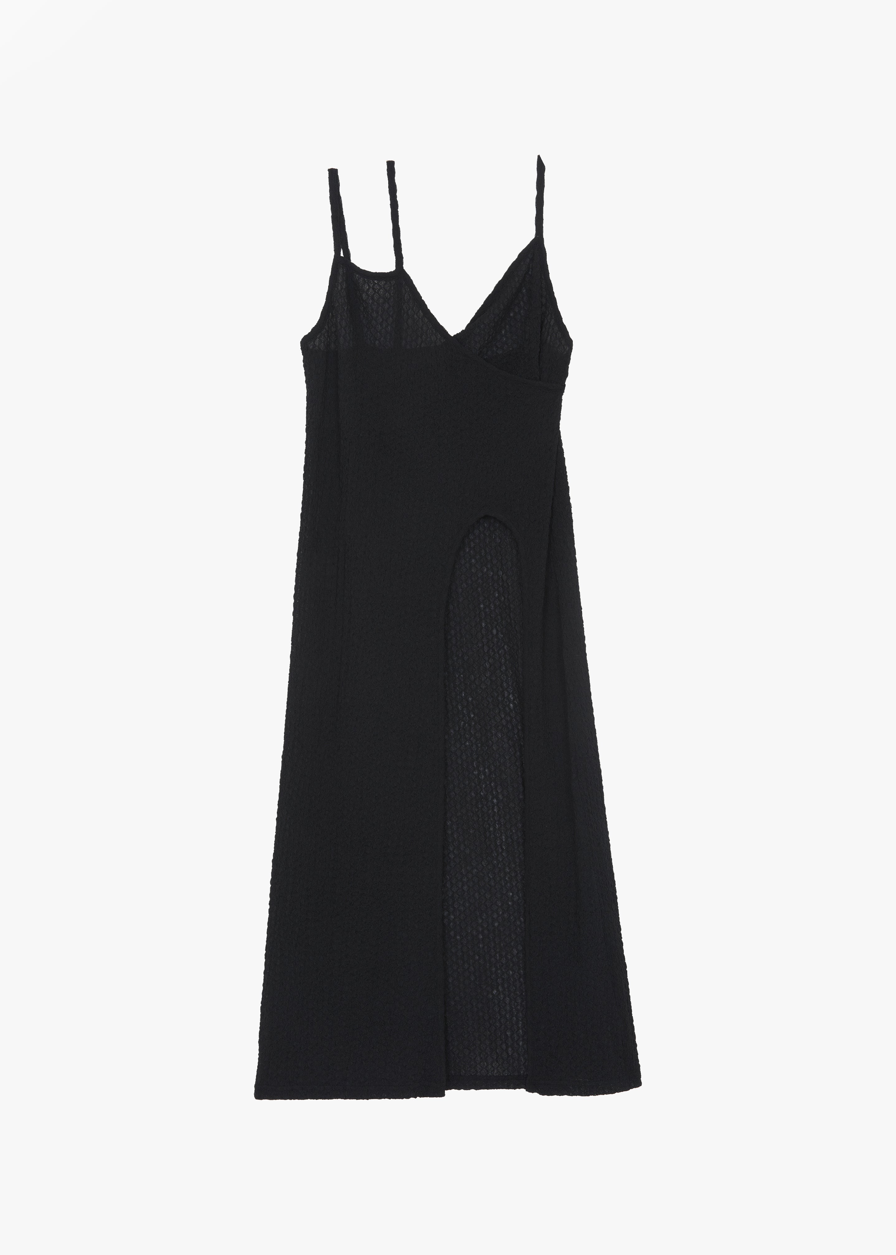 Cali Crochet Dress - Black - 8