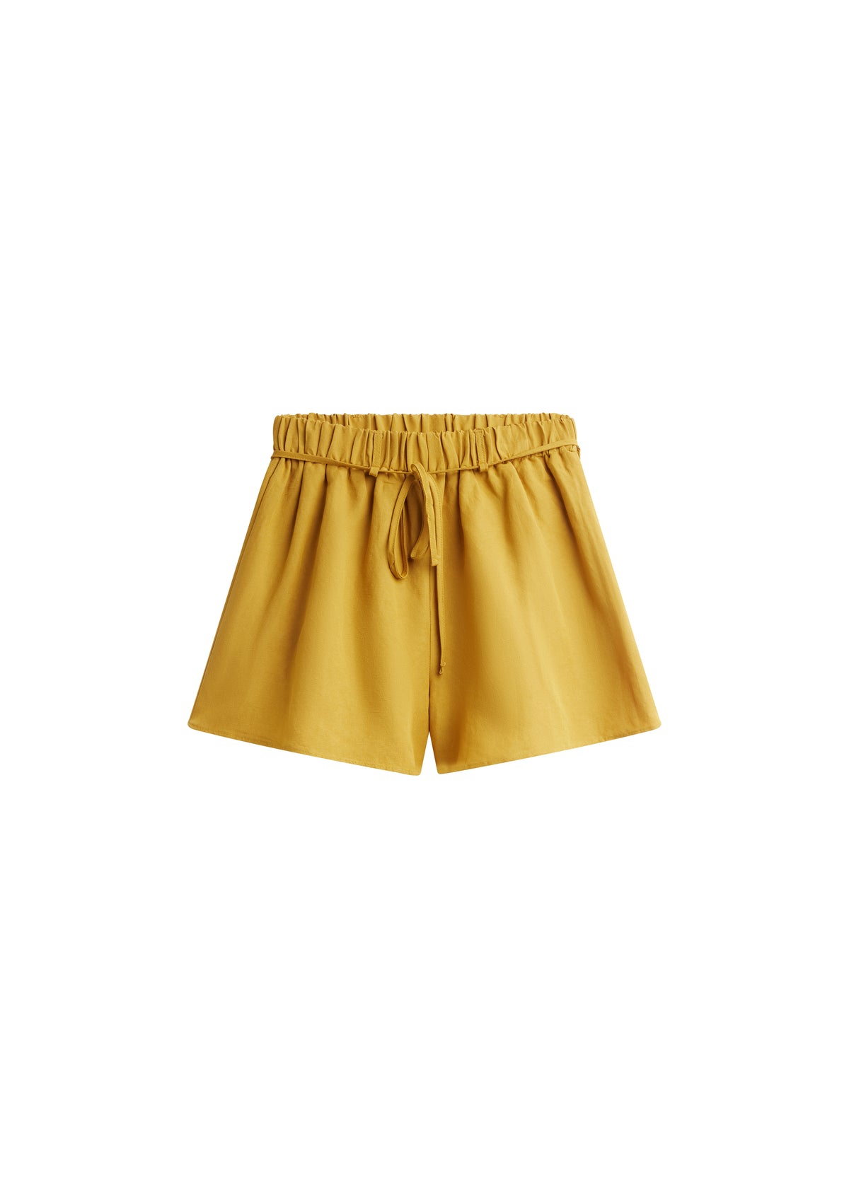 Caligny Linen Shorts - Mustard - 9