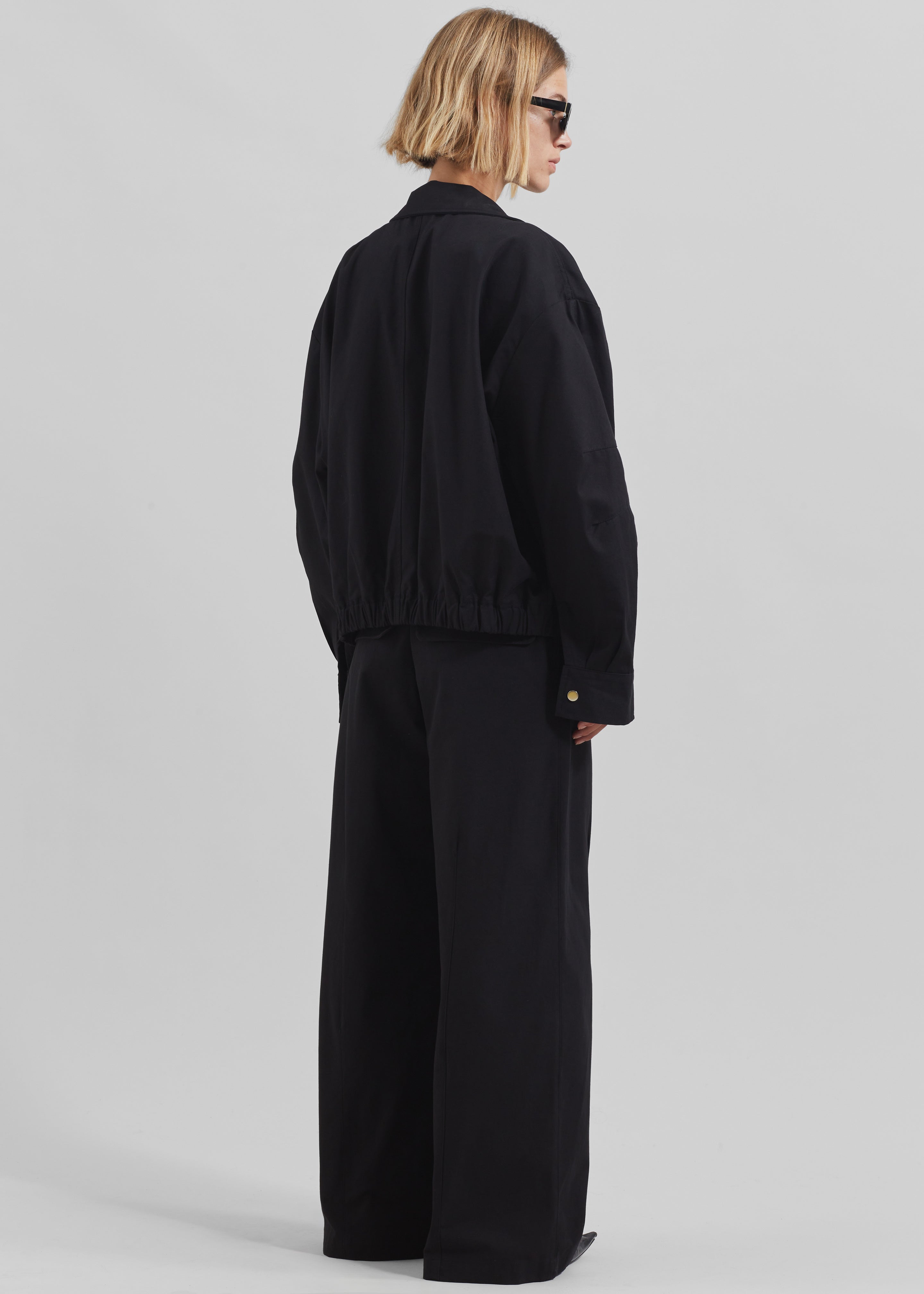 Calix Wide Leg Pants - Black - 8