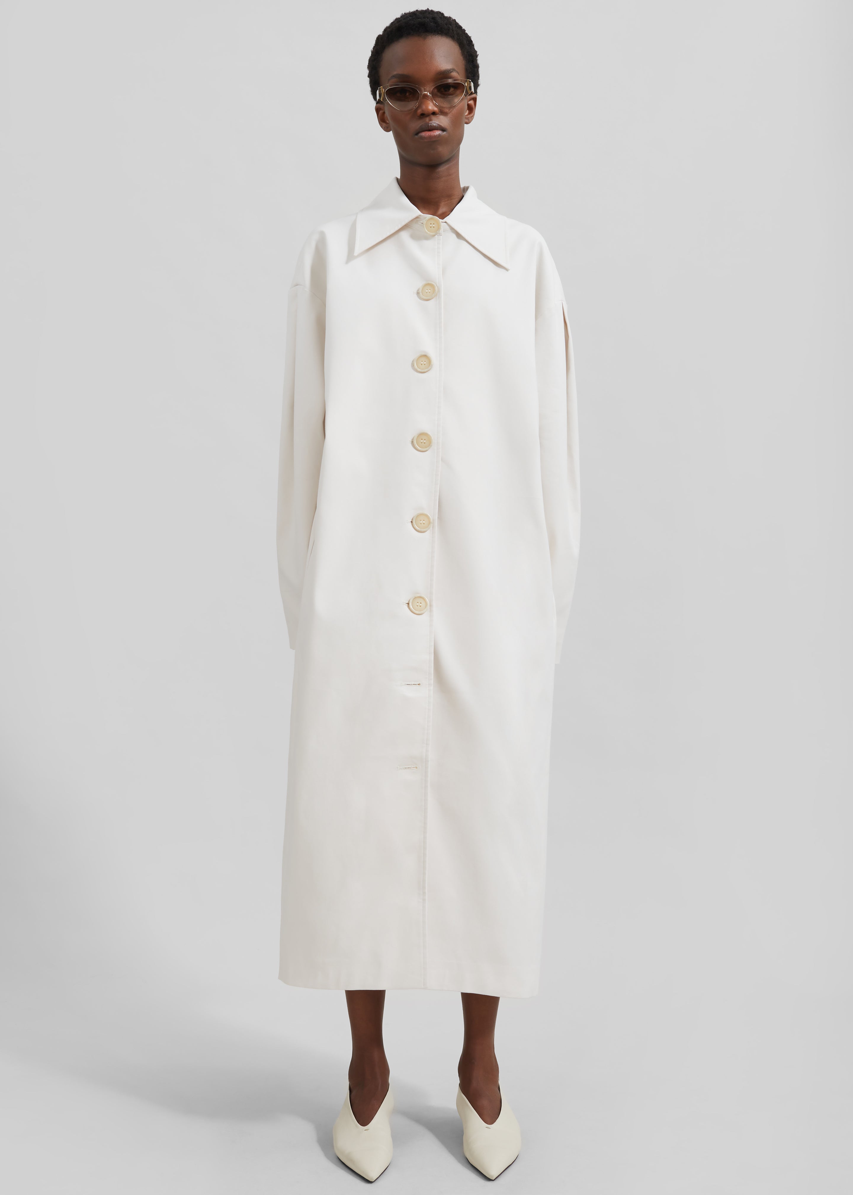 Callyn Trench Coat - Light Beige - 7