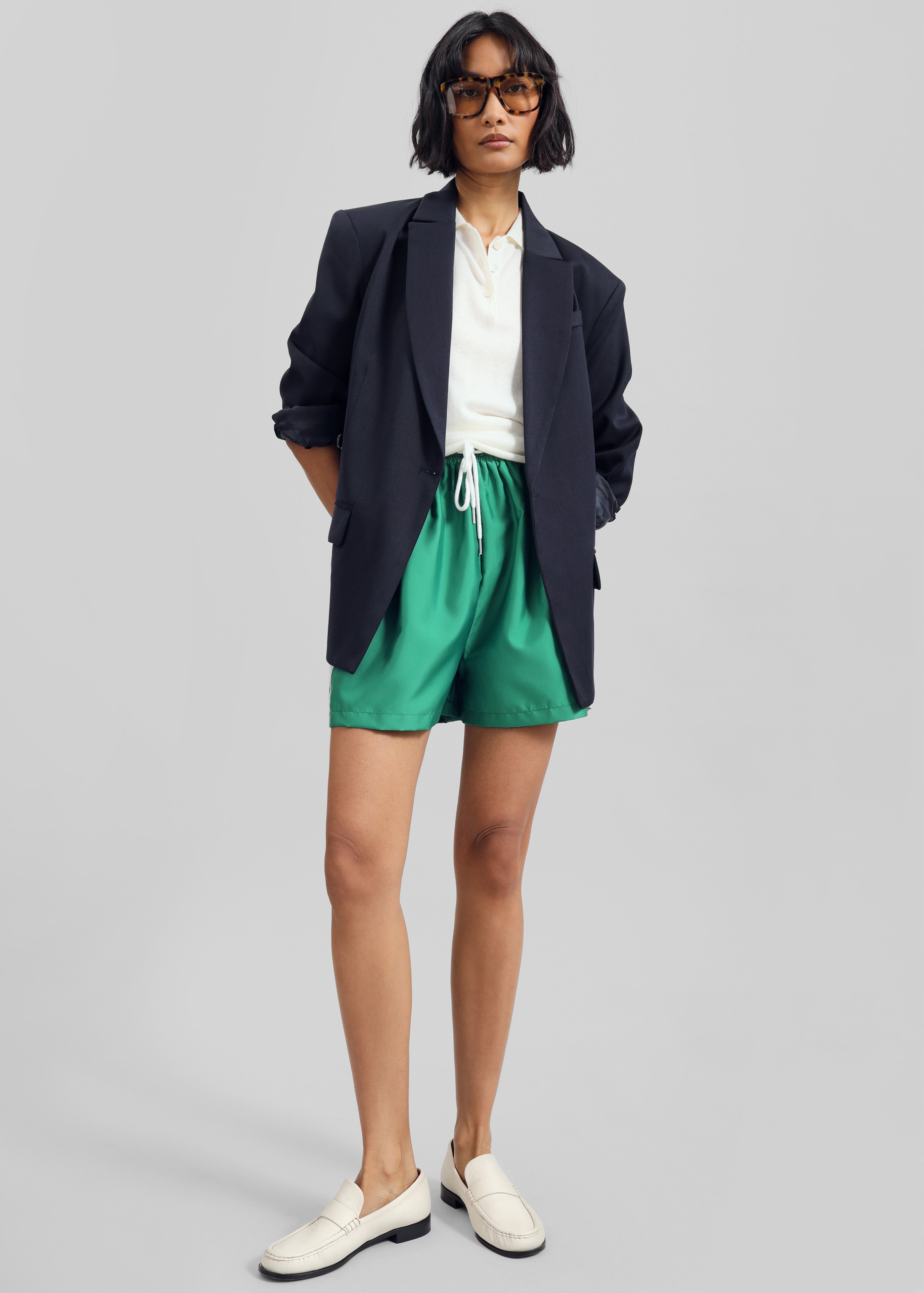 Calvay Crossover Blazer - Dark Navy - 6