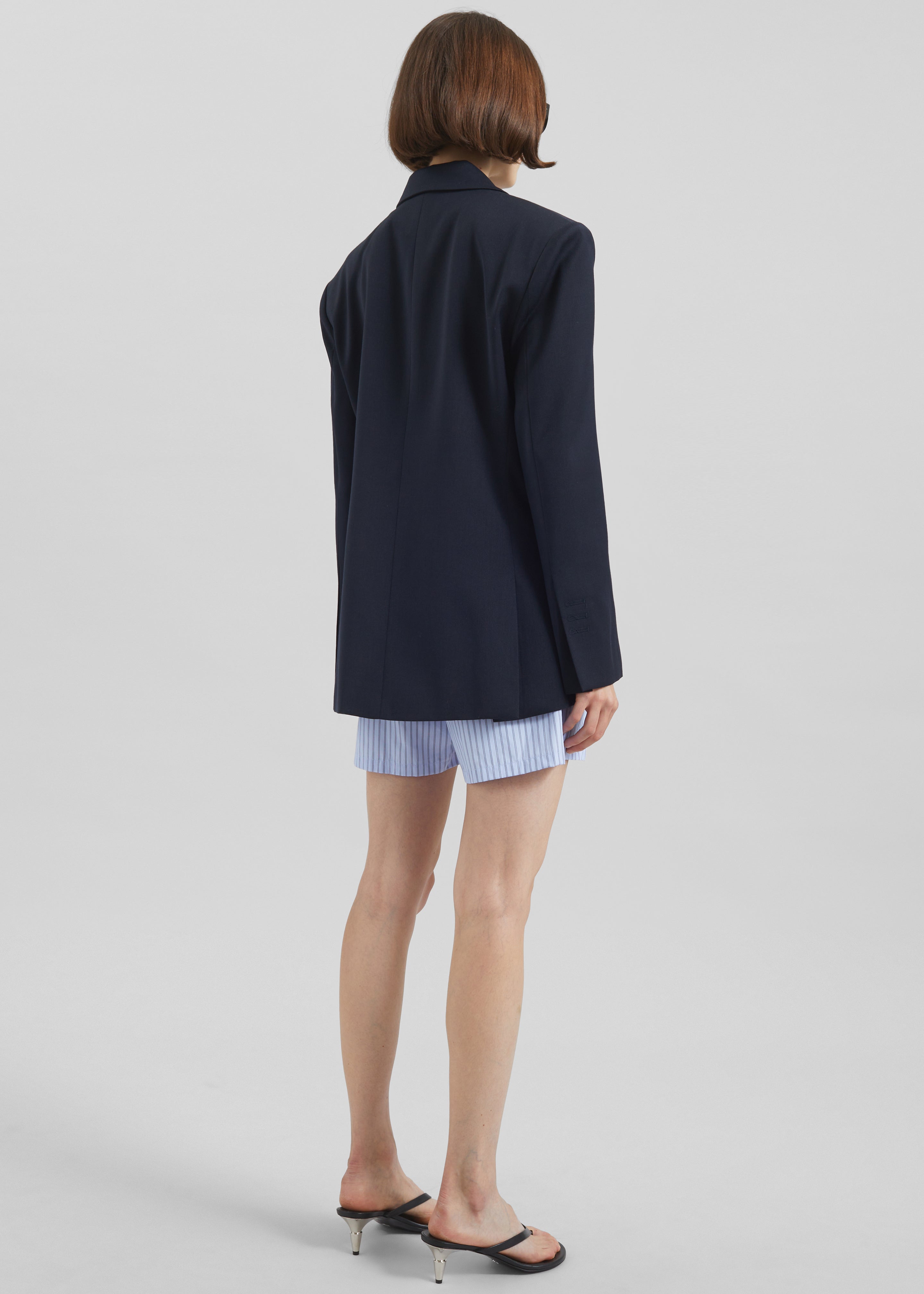 Calvay Crossover Blazer - Dark Navy - 8