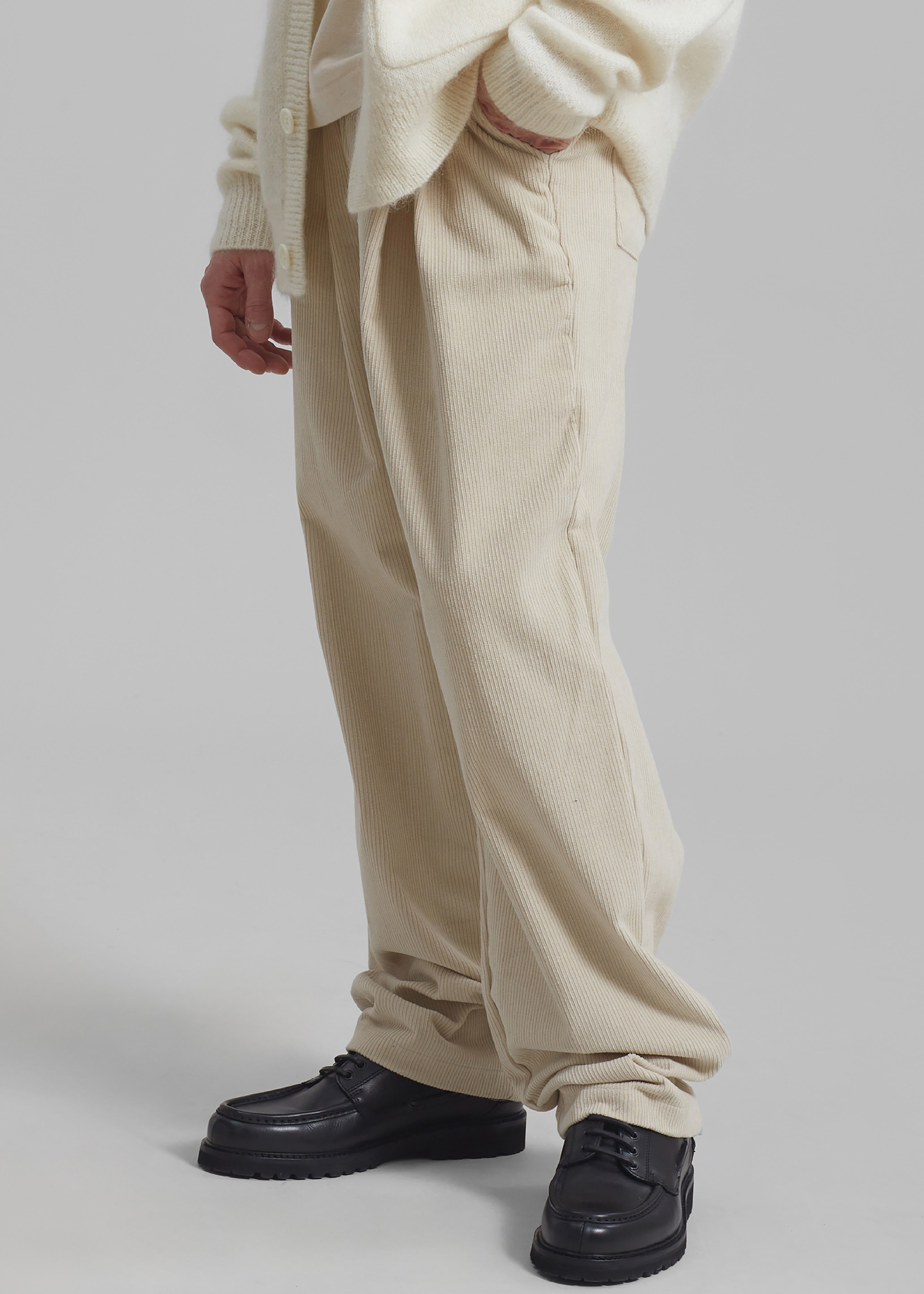 Camden Corduroy Pants - Cream – The Frankie Shop