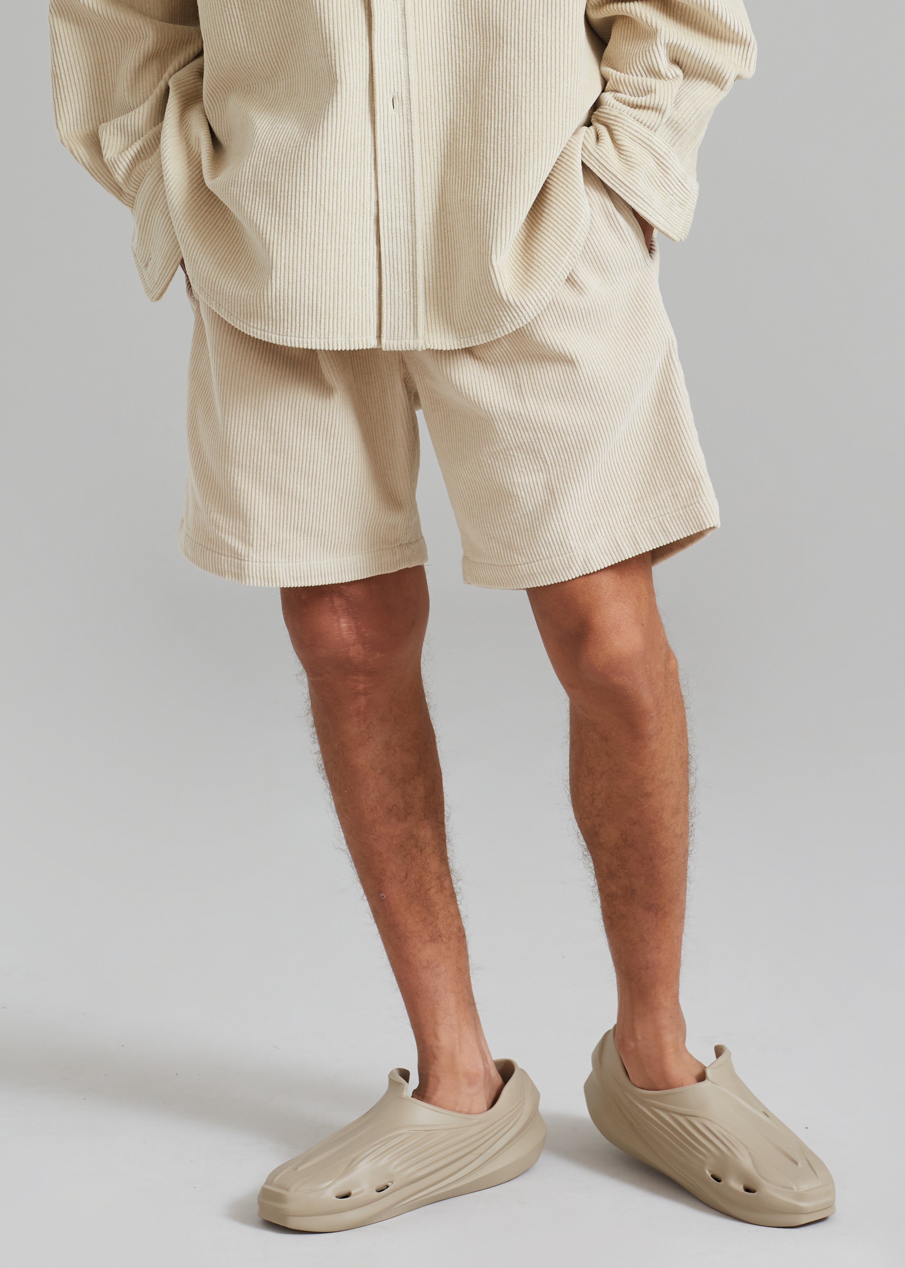 Camden Corduroy Shorts - Cream