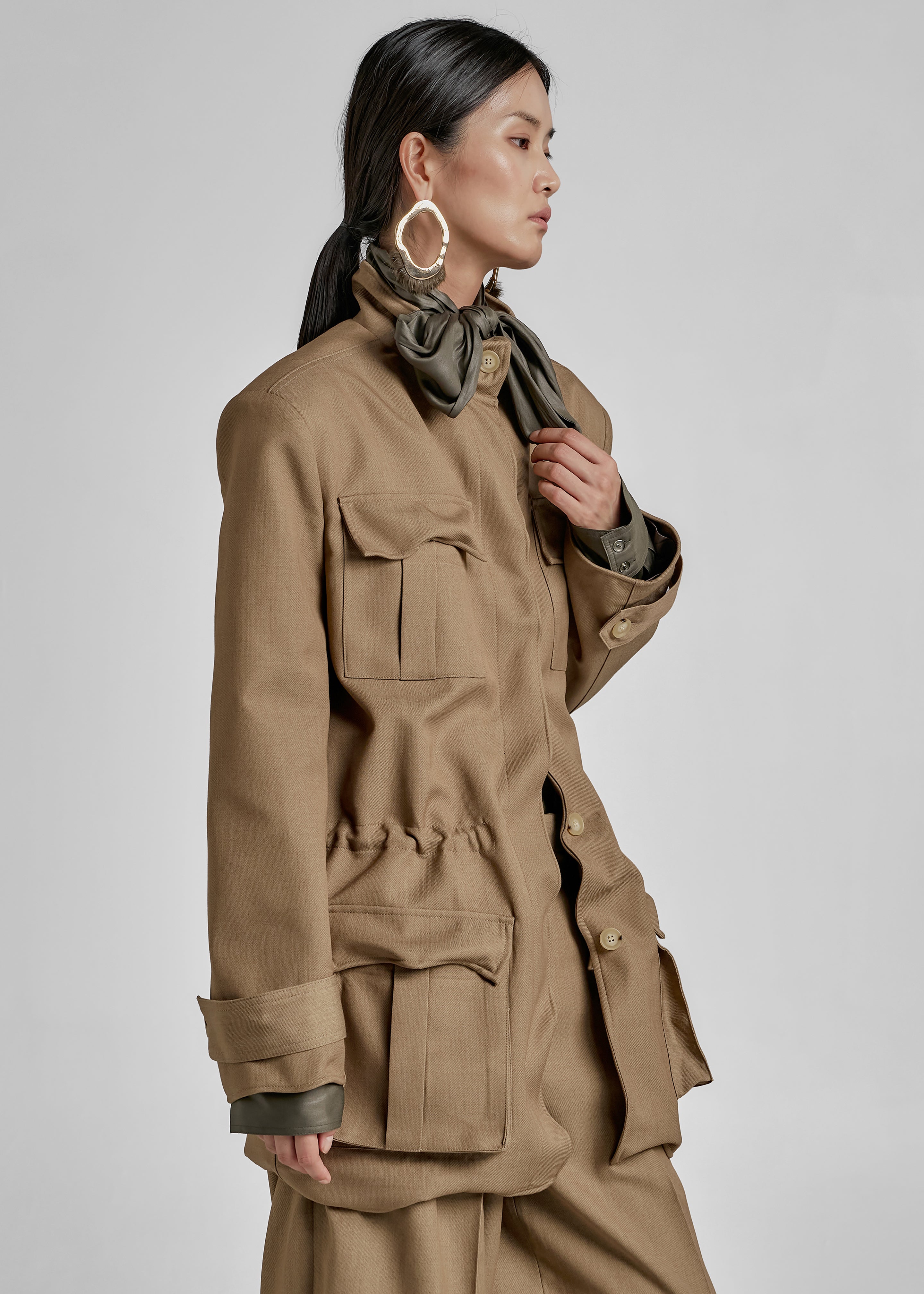 Canberra Wired Utility Jacket - Camel - 3