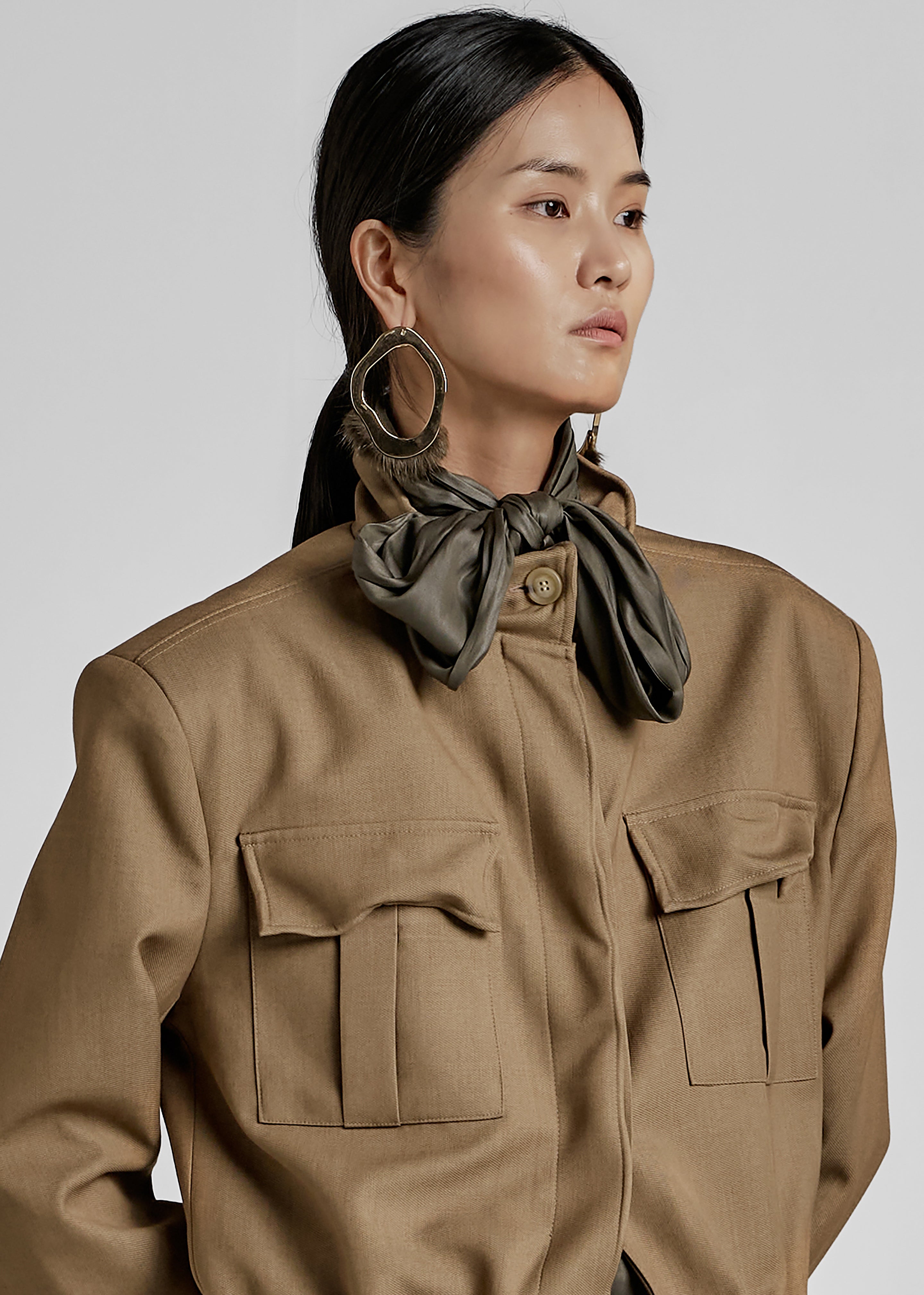 Canberra Wired Utility Jacket - Camel - 2