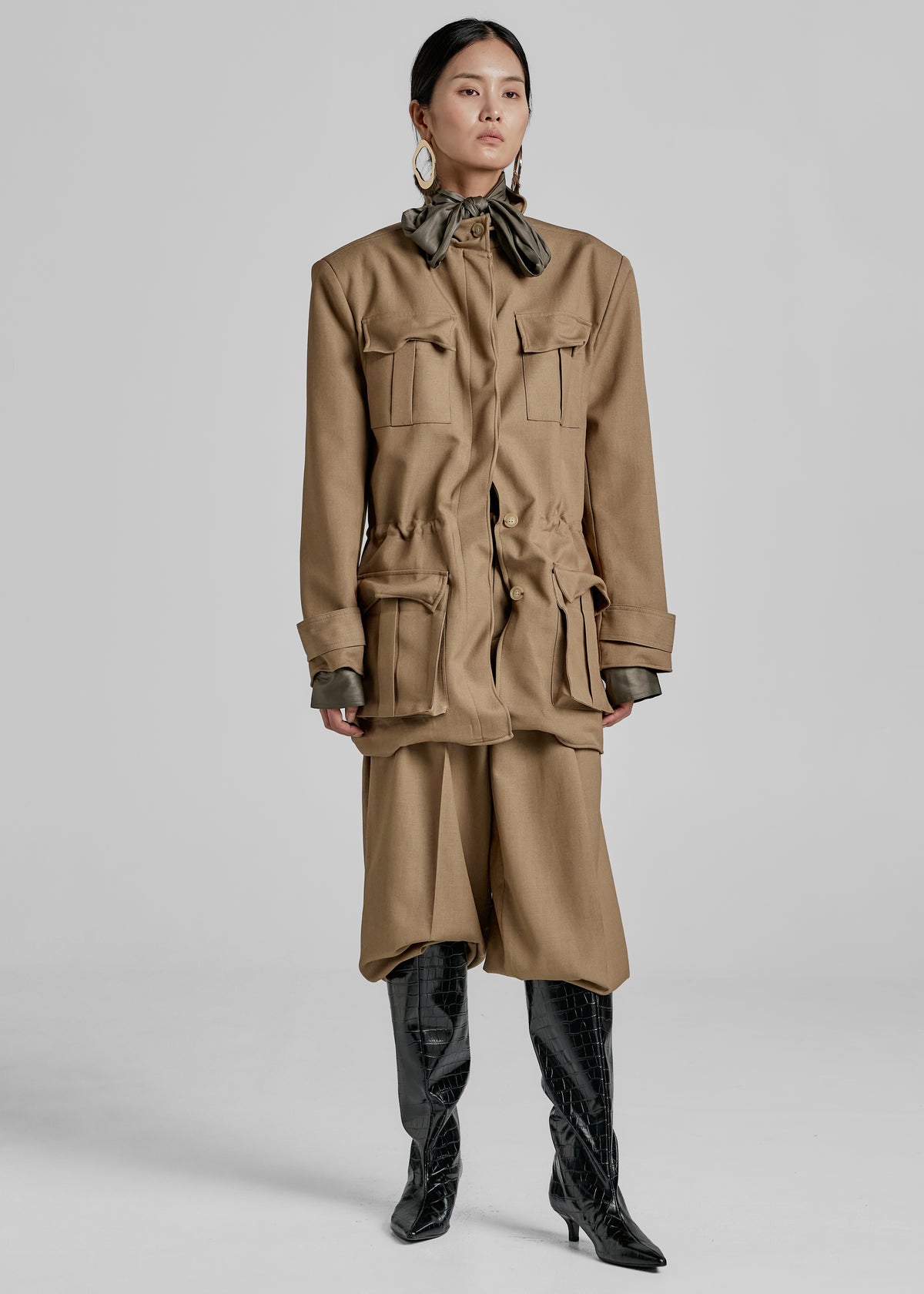 Canberra Wired Utility Jacket - Camel - 7